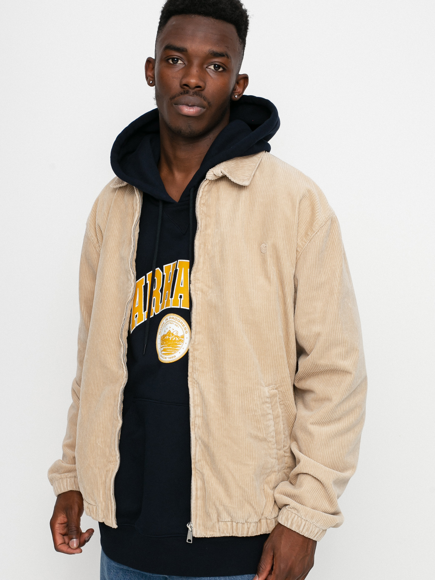 carhartt madison jacket beige