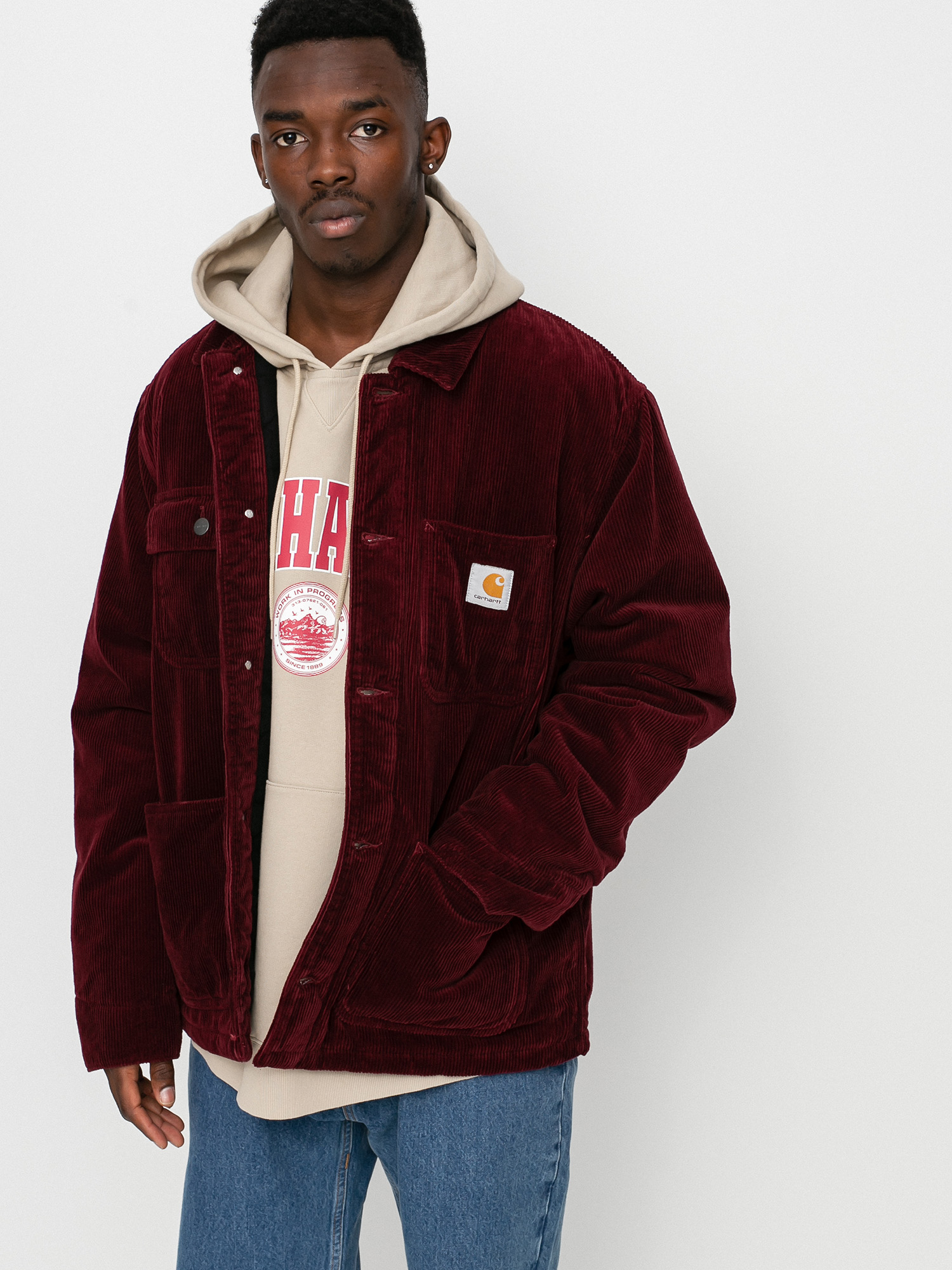 Carhartt WIP Michigan Jacket - burgundy (jam)