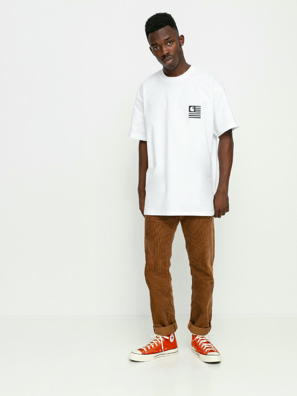 Carhartt WIP Fade State T-shirt (white/black)