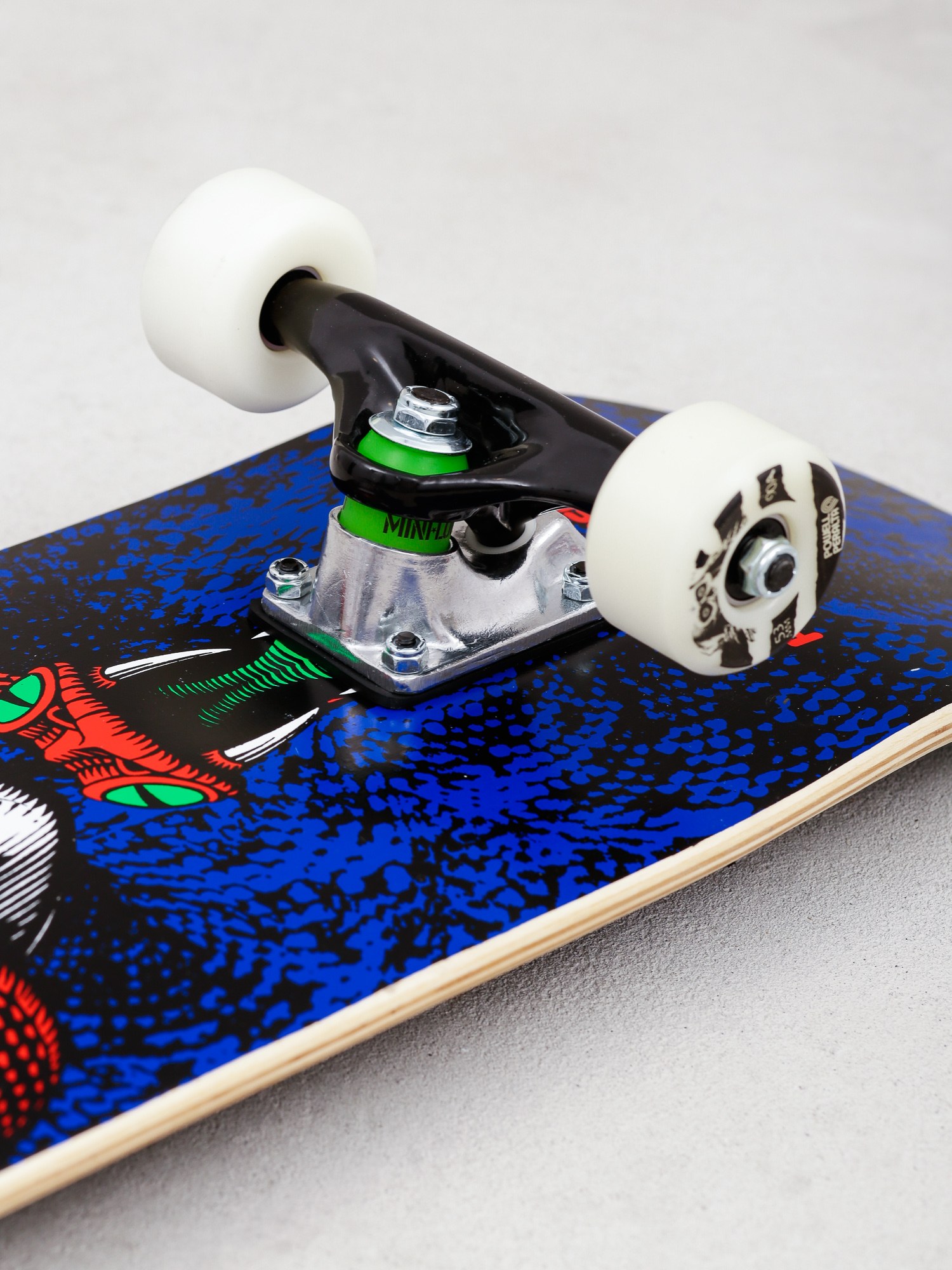 Powell Peralta Skull & Snake One Off Skateboard (royal)