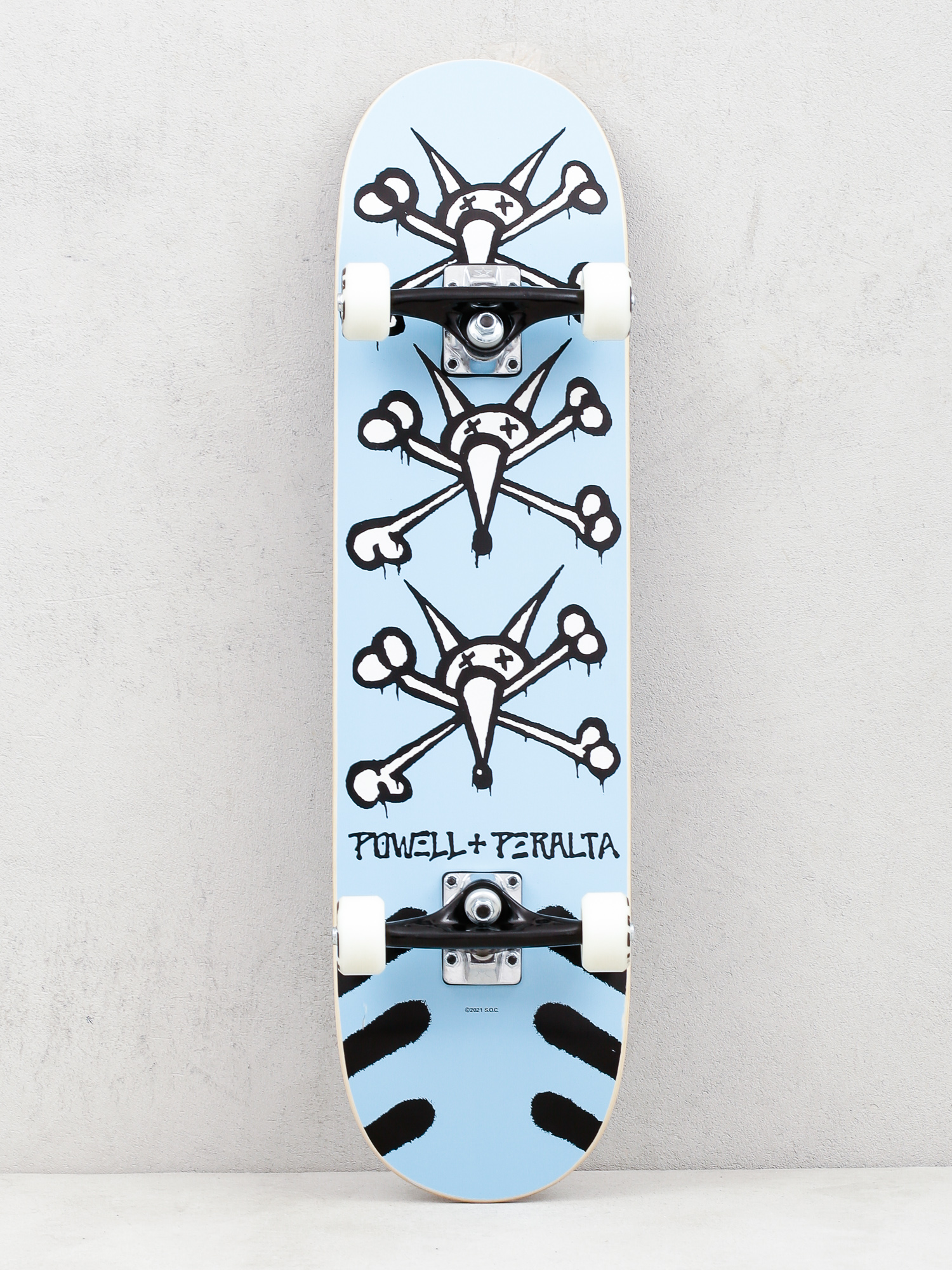 Powell Peralta Vato Rats Skateboard (light blue)