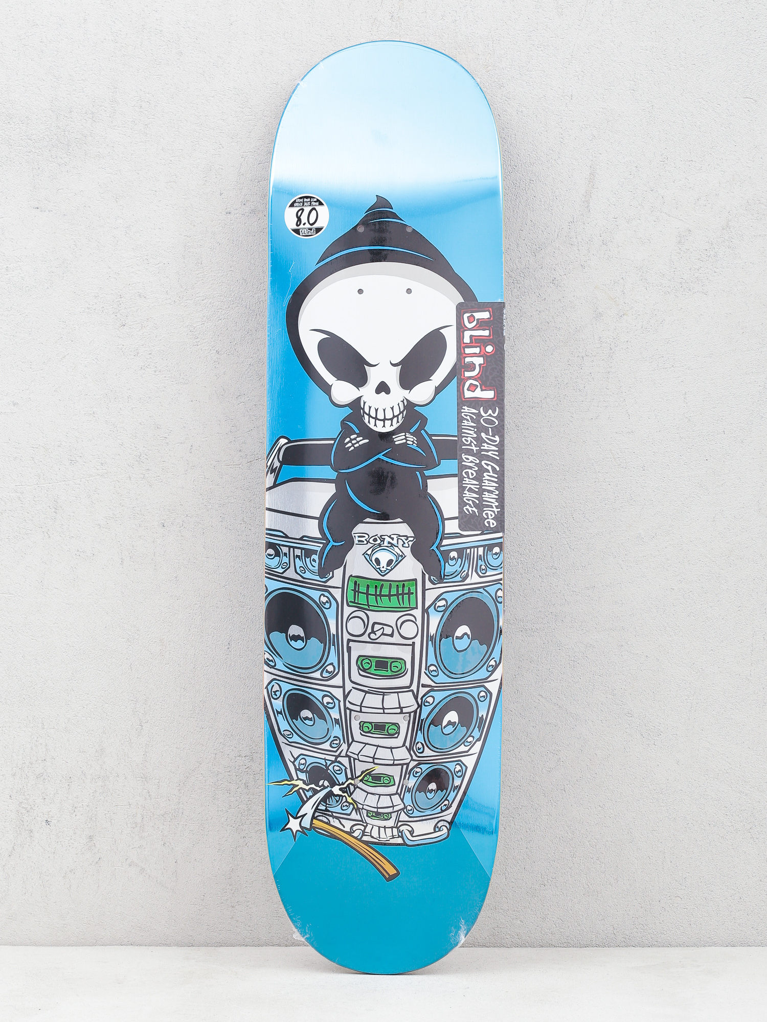 Blind Papa Boom Box Reaper R7 Deck (blue)