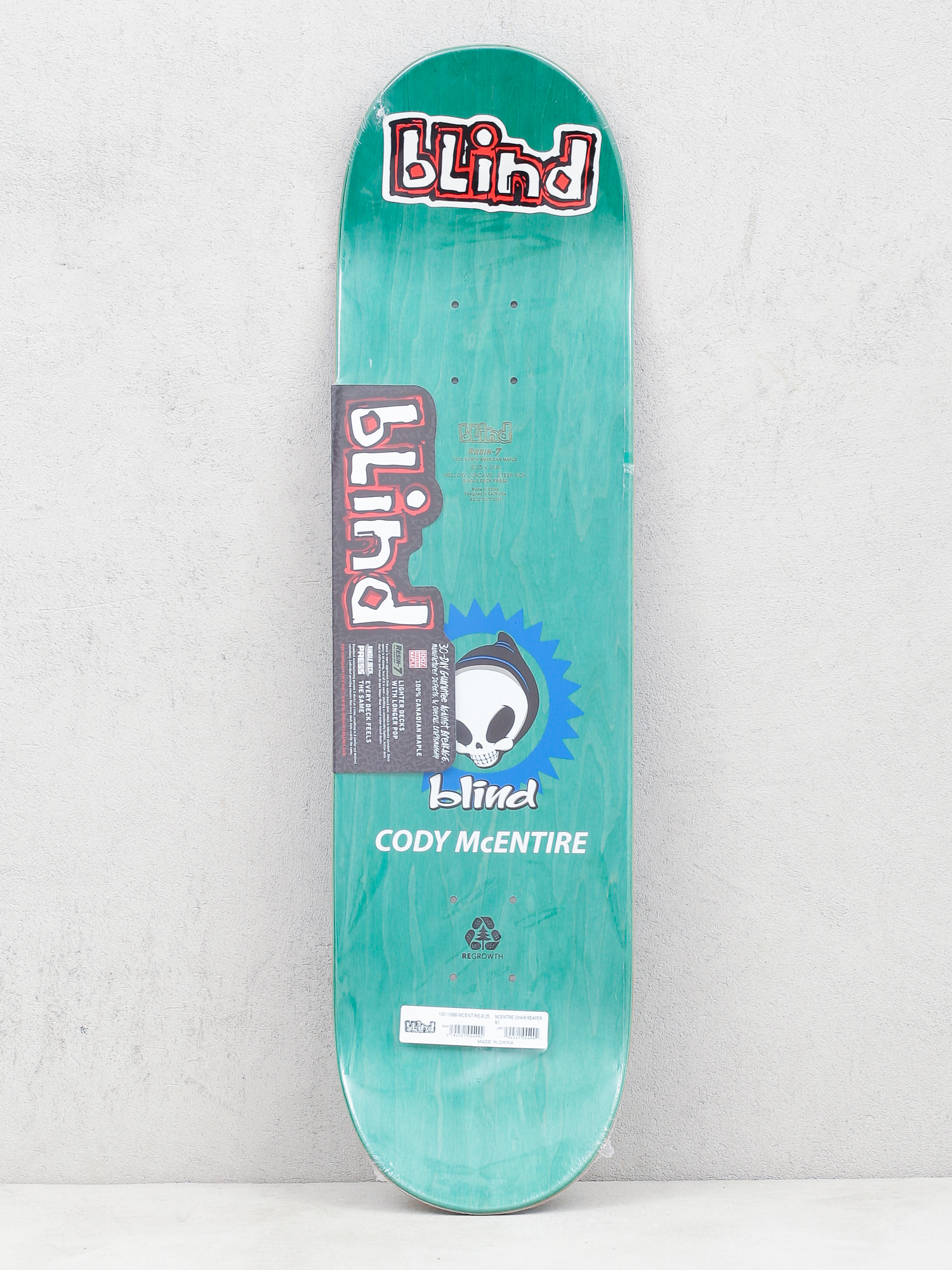 Blind Mcenitre Chair Reaper R7 Deck (blue)