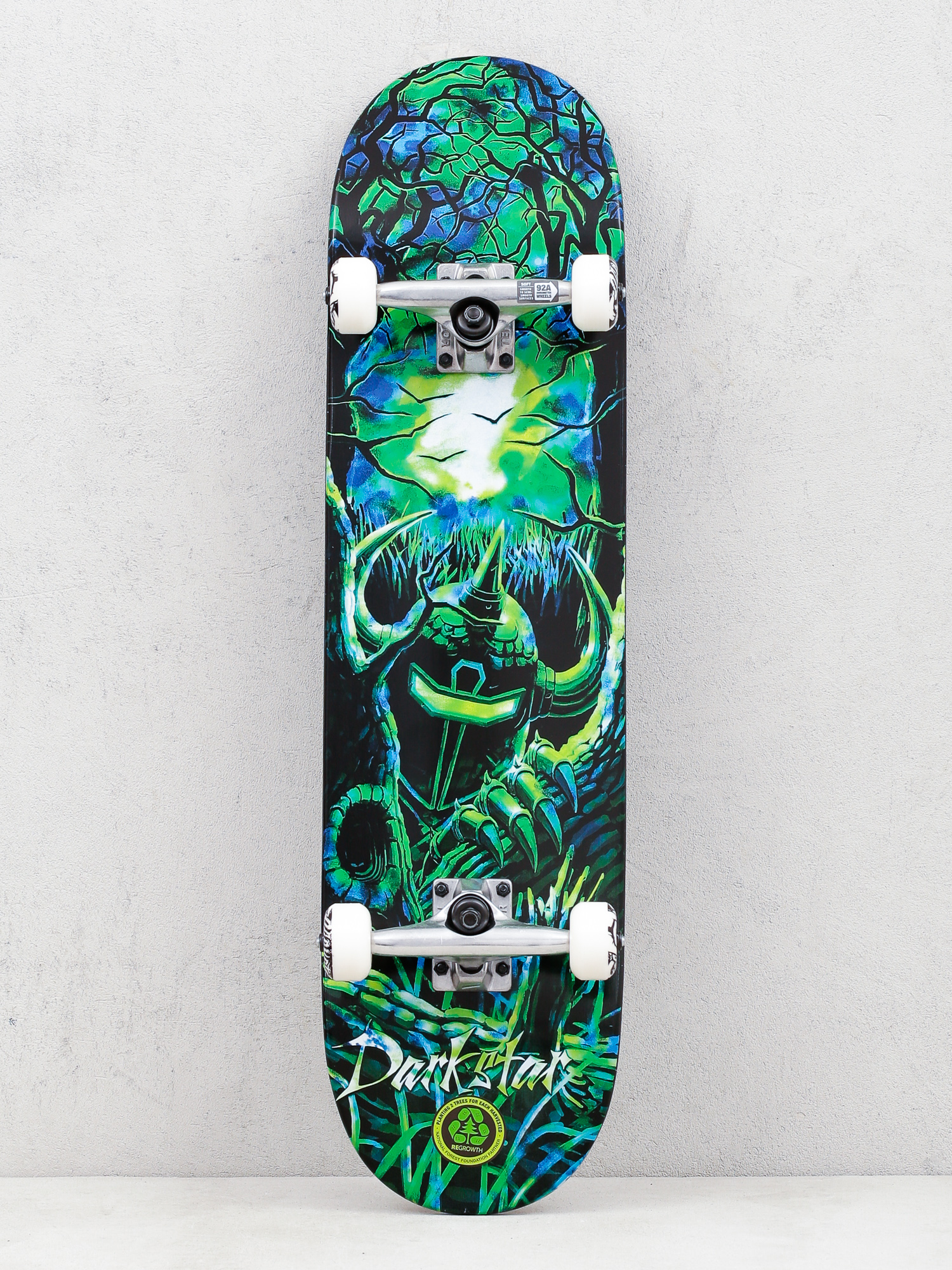 Darkstar Woods Skateboard (green/blue)