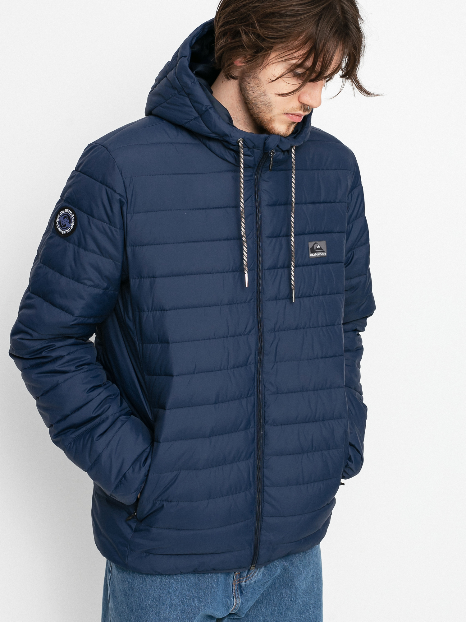 Quiksilver Scaly Hood Jacket (navy blazer)
