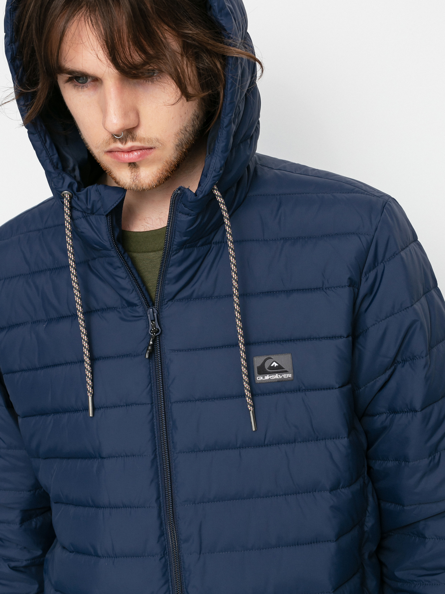 Quiksilver Scaly Hood Jacket (navy blazer)