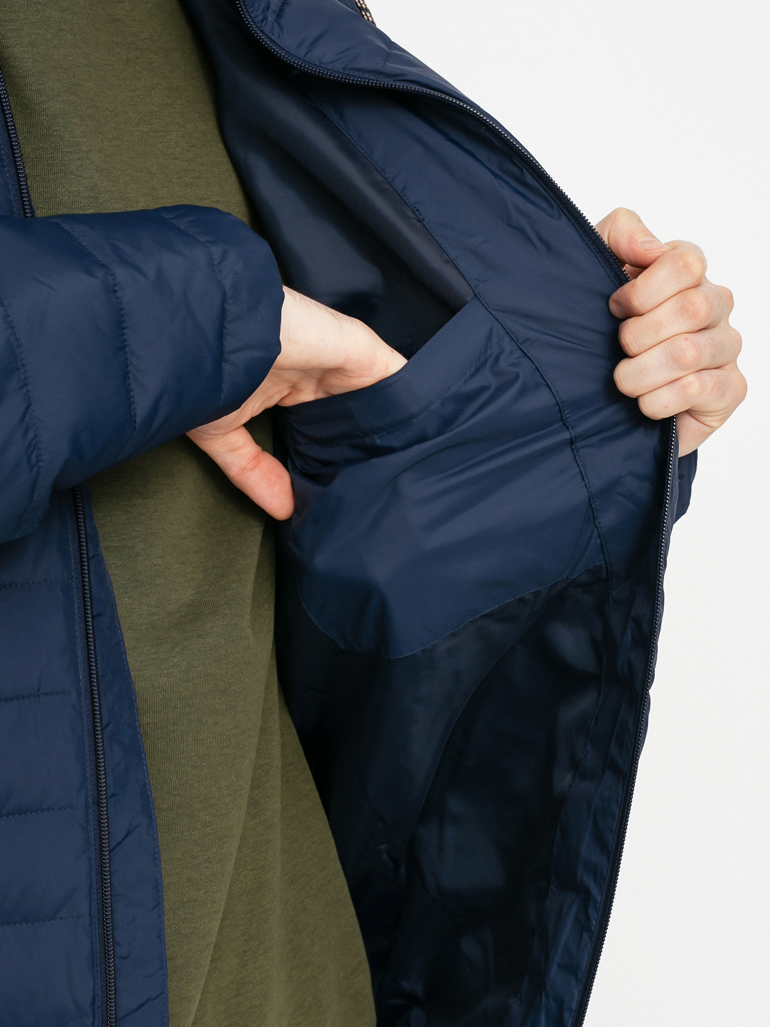 Quiksilver Scaly Hood Jacket (navy blazer)