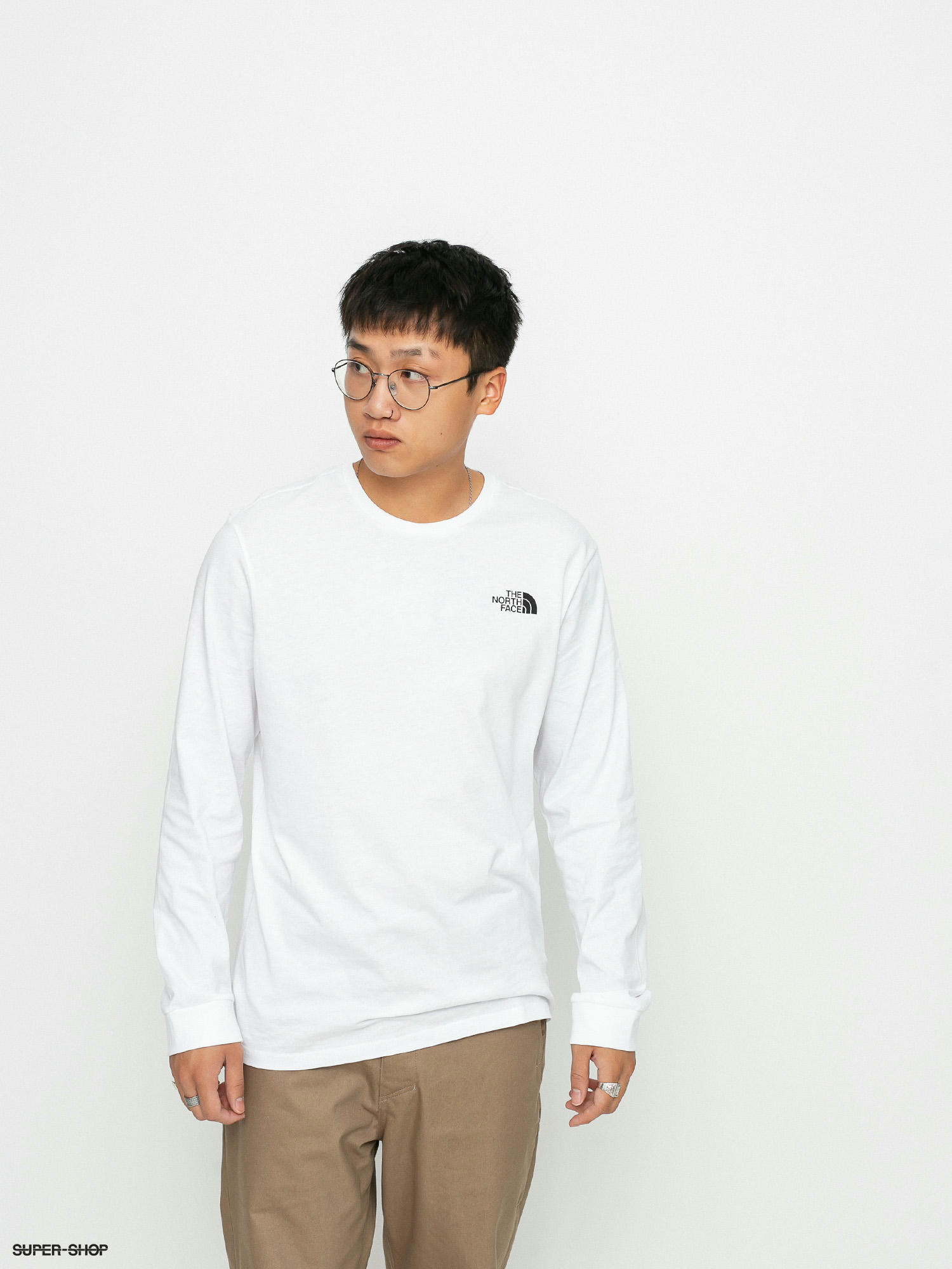 The north face simple store dome long sleeve