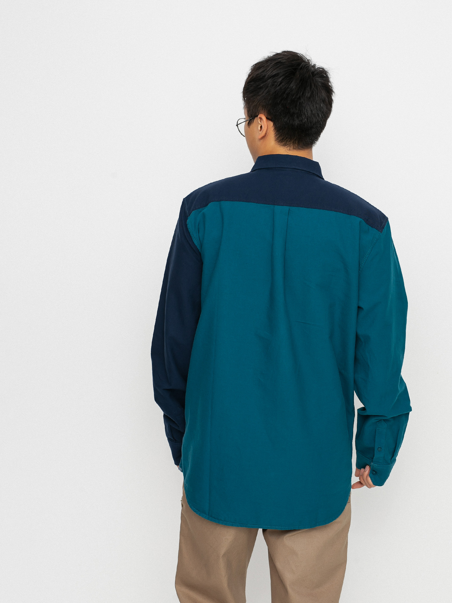 Vans Houser Shirt (dress blues/blue coral)