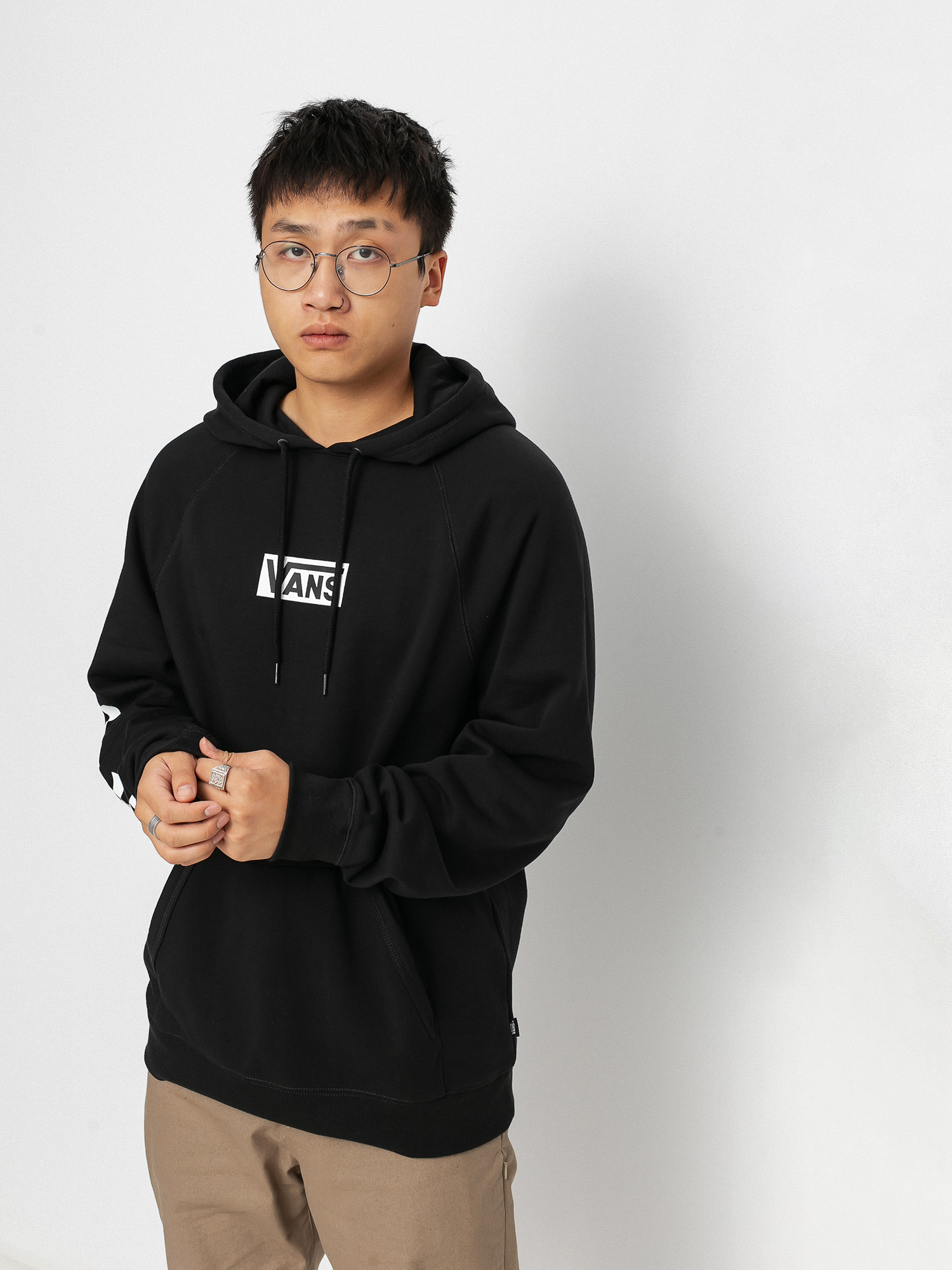 Vans Versa Standard HD Hoodie (black/checkerboard)