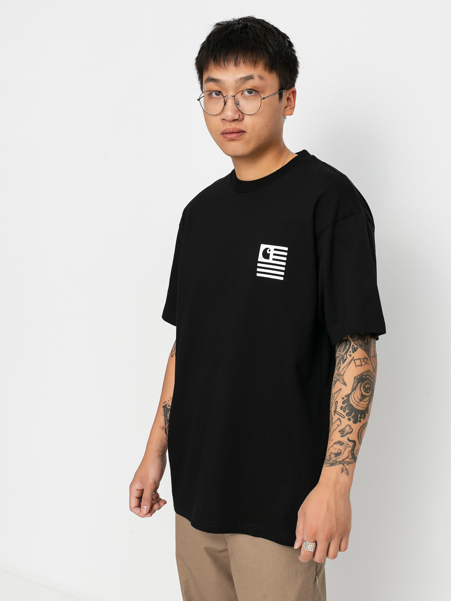 Carhartt WIP Fade State T-shirt (black/white)
