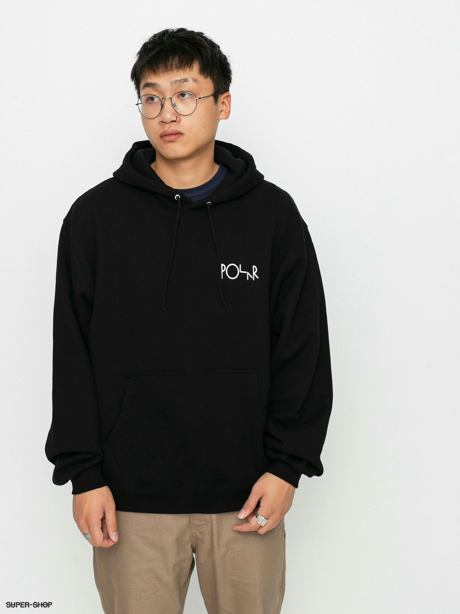 Black skate outlet hoodie