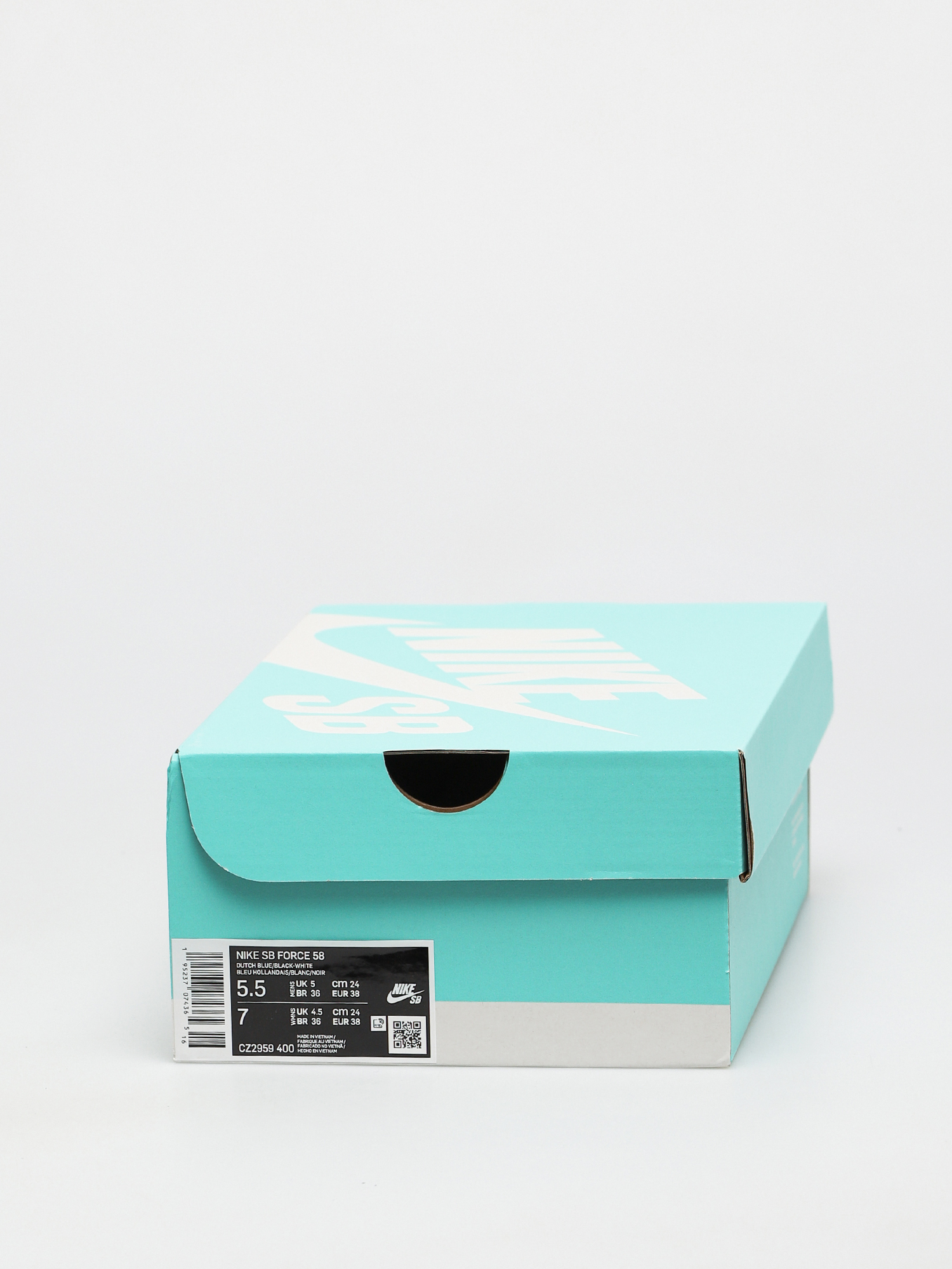 Nike SB Force 58 Shoes (dutch blue/black white)