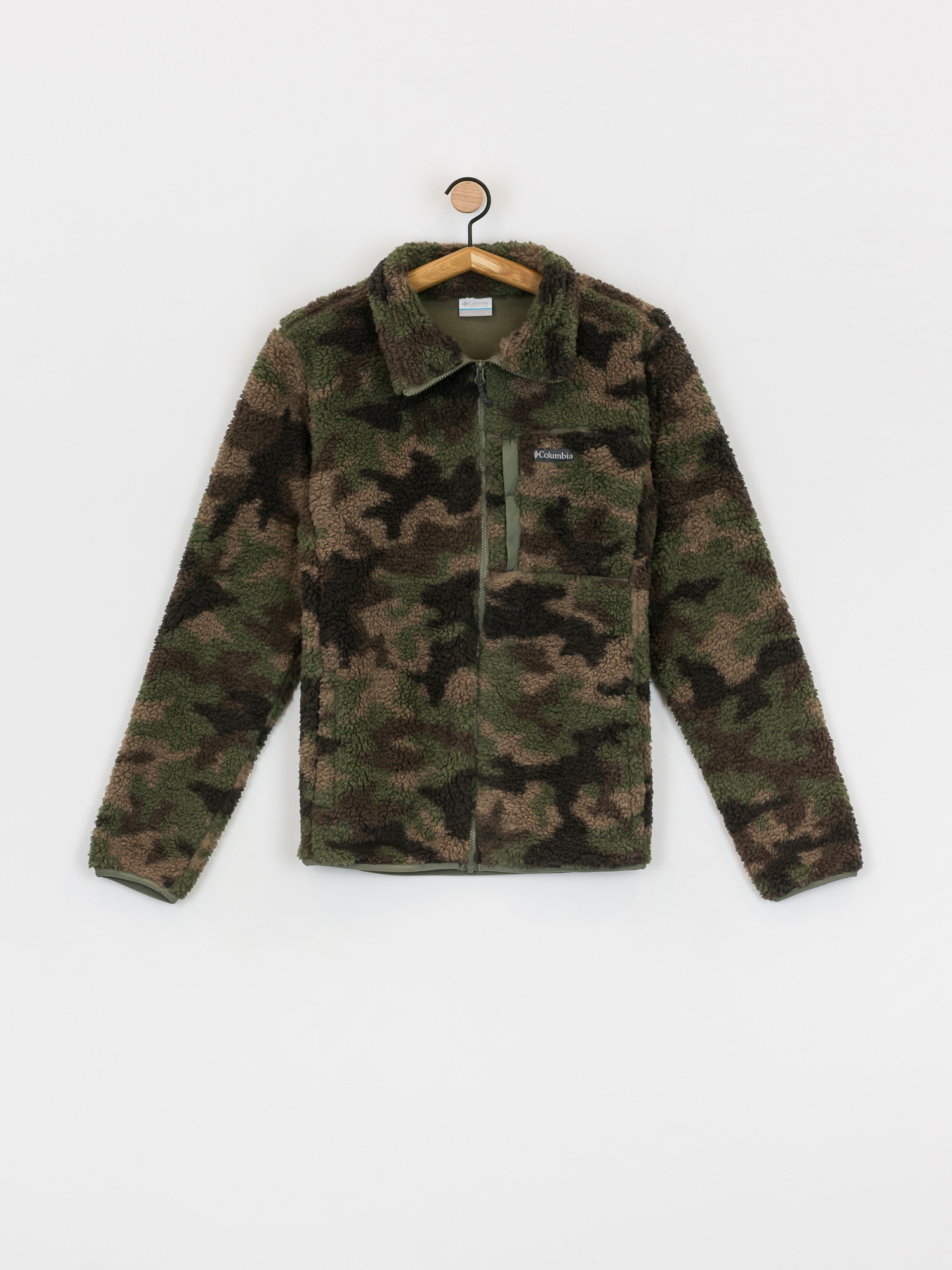 Mens Columbia Winter Pass Fleece (cypress camo)