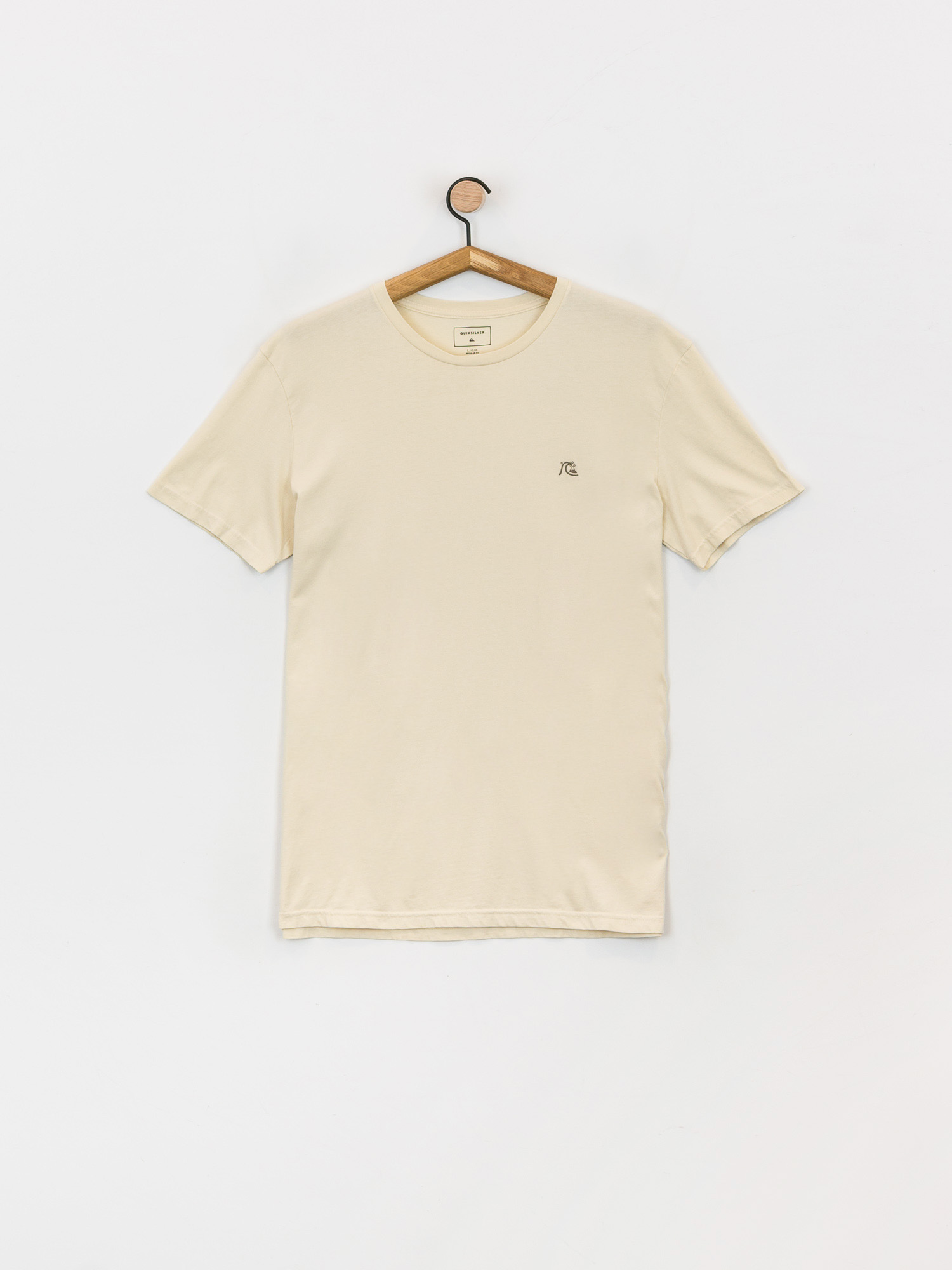Quiksilver Basic Bubble Embroidery T-Shirt (oatmeal)