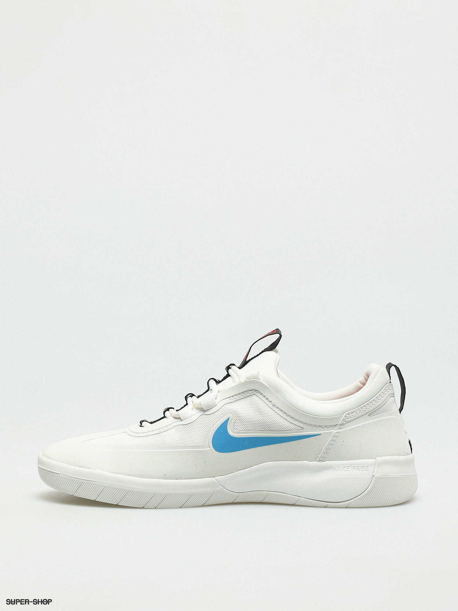 Nike SB Nyjah Free 2 Shoes (summit white/blue hero chile red black)