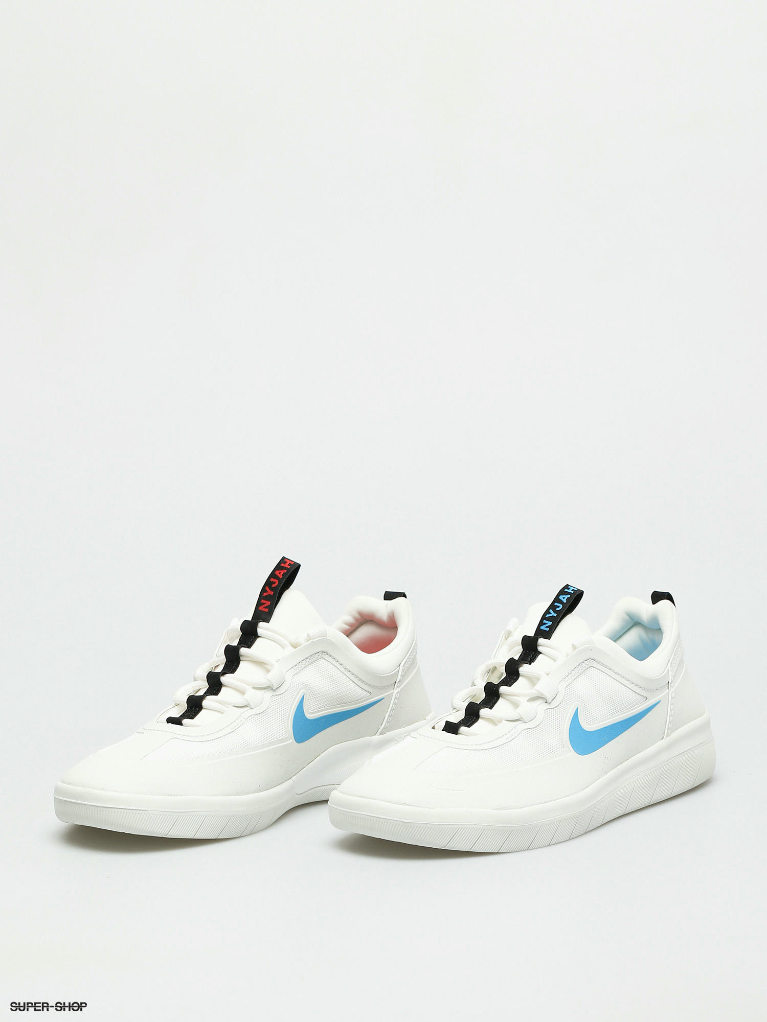 Nike SB Nyjah Free 2 Shoes (summit white/blue hero chile red black)