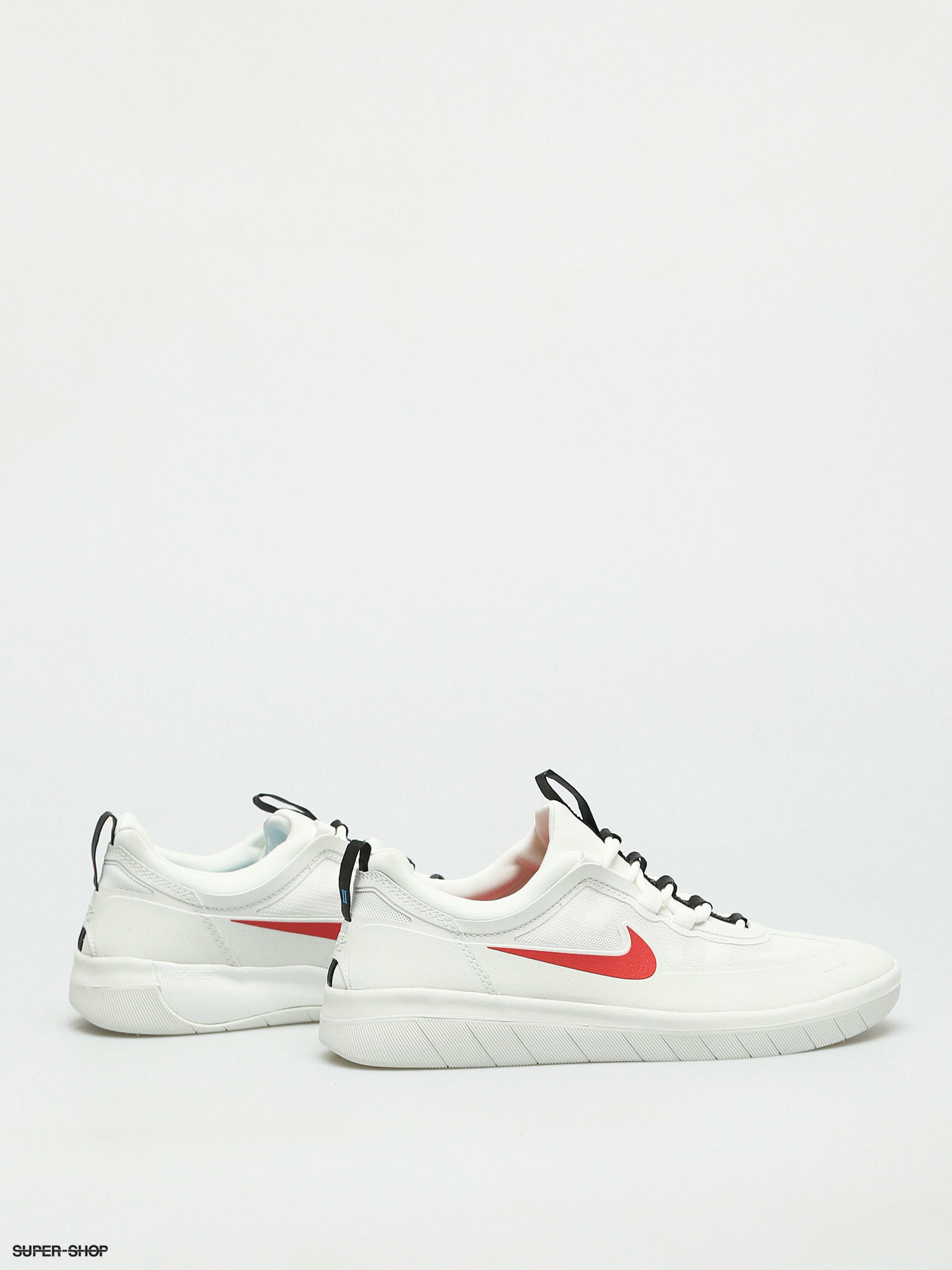 Nike SB Nyjah Free 2 Shoes (summit white/blue hero chile red black)
