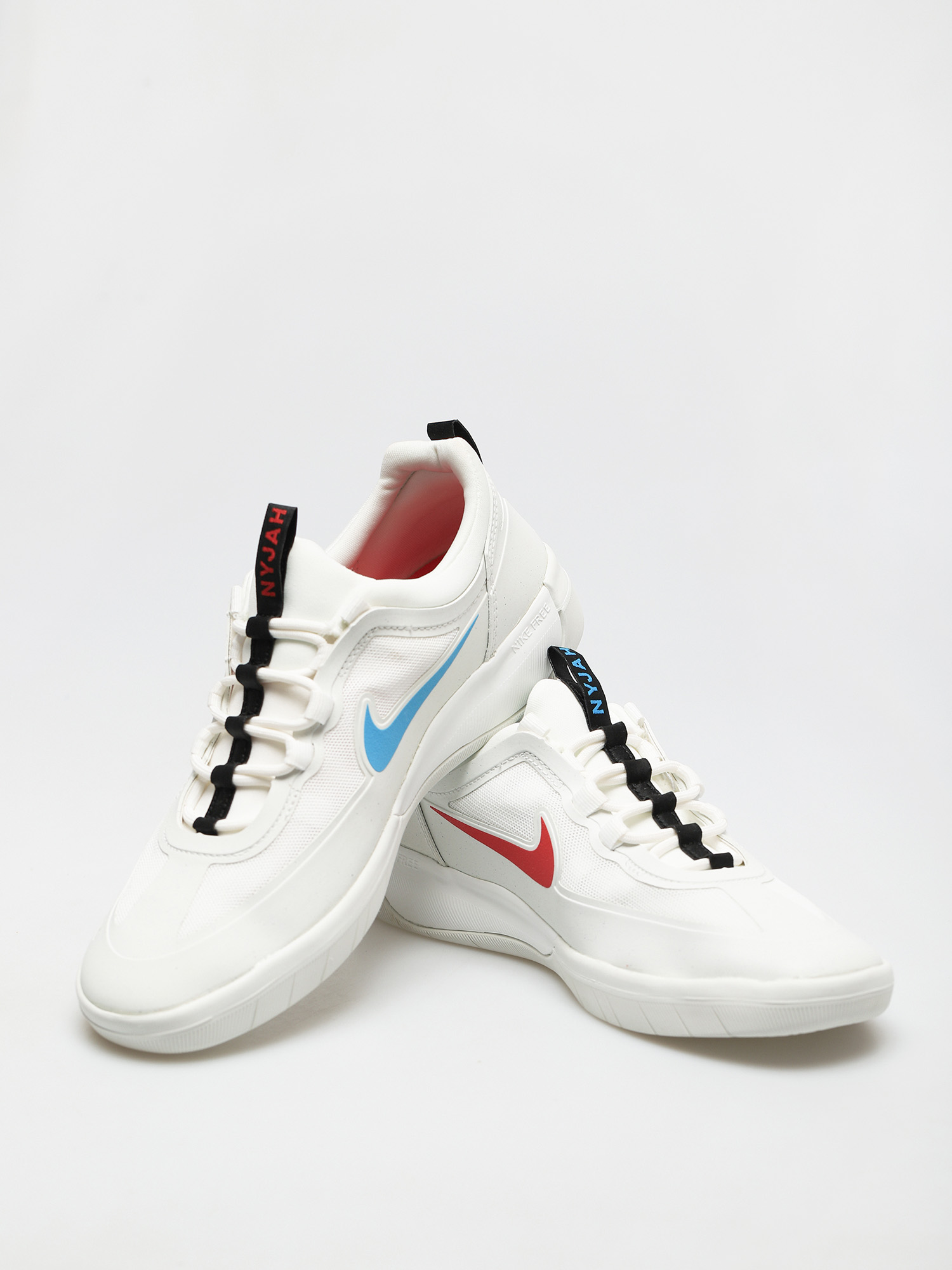 Nike SB Nyjah Free 2 Shoes (summit white/blue hero chile red black)