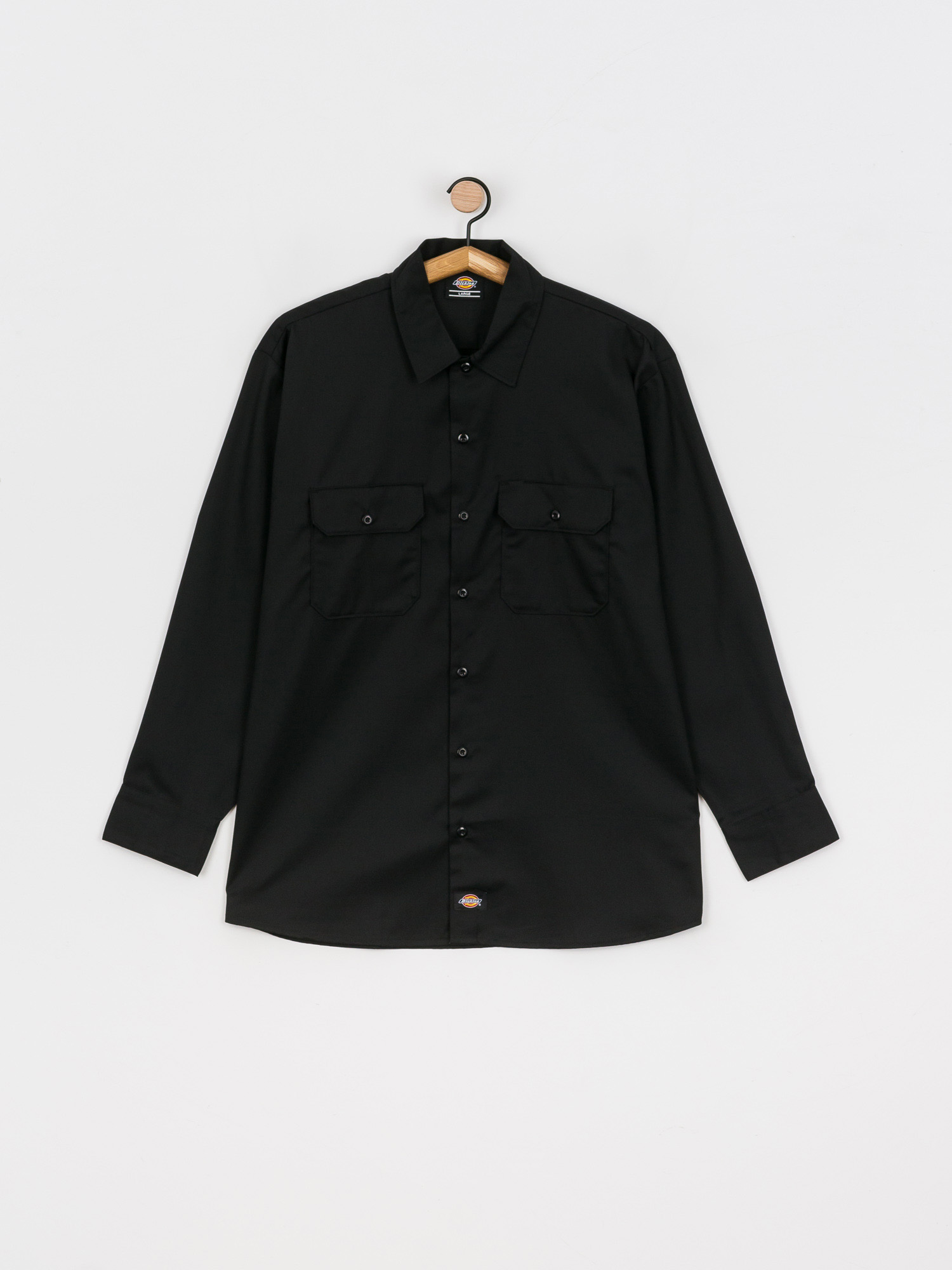 Dickies Long Sleeve Work Shirt (black)