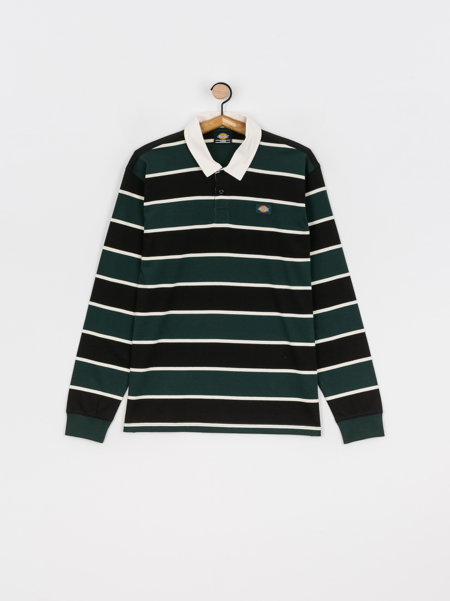 Dickies Oakhaven Rugby Longsleeve - black (ponderosa pine)