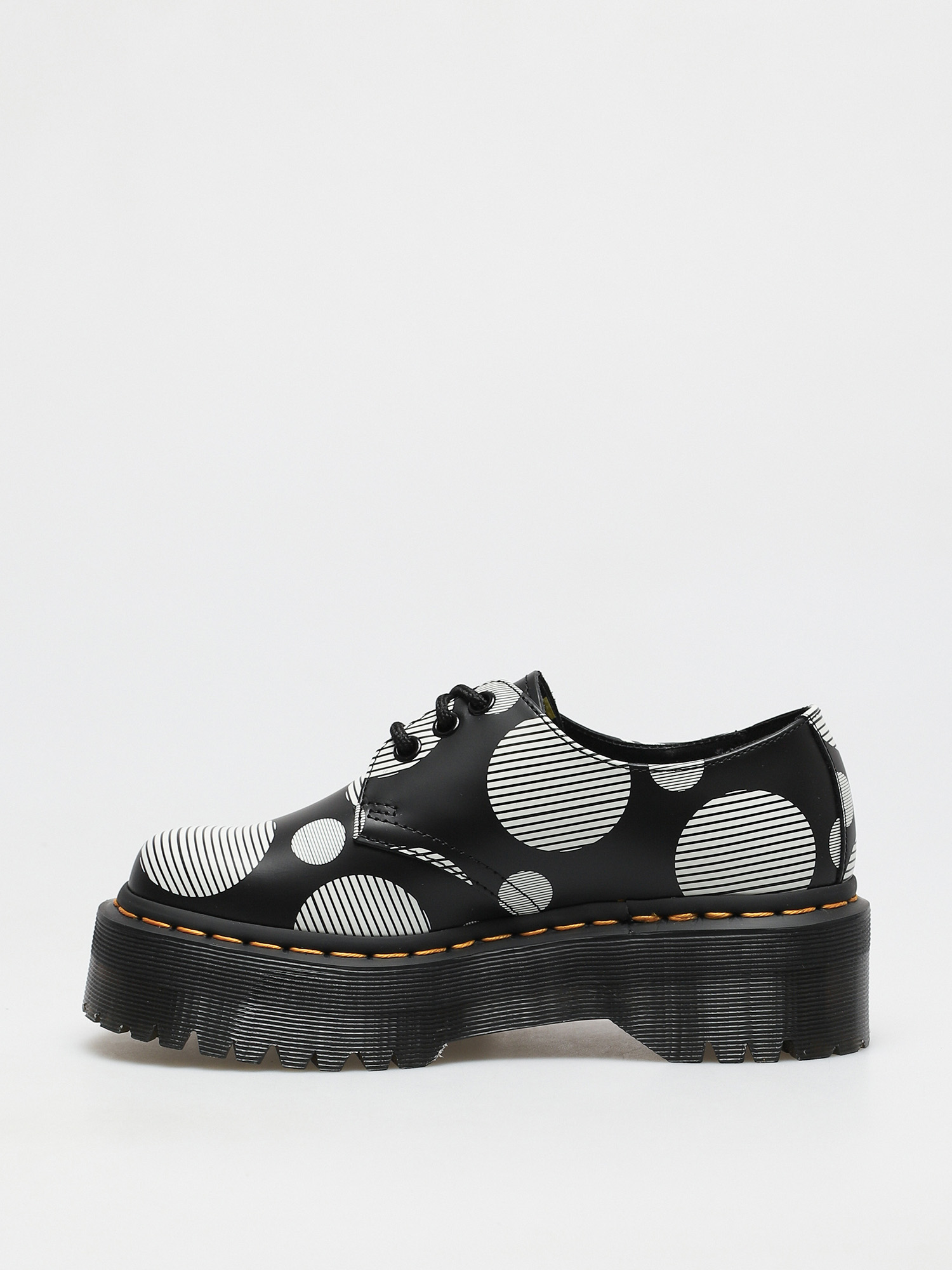 Dr. Martens 1461 Quad Shoes Wmn (smooth black polka dot)