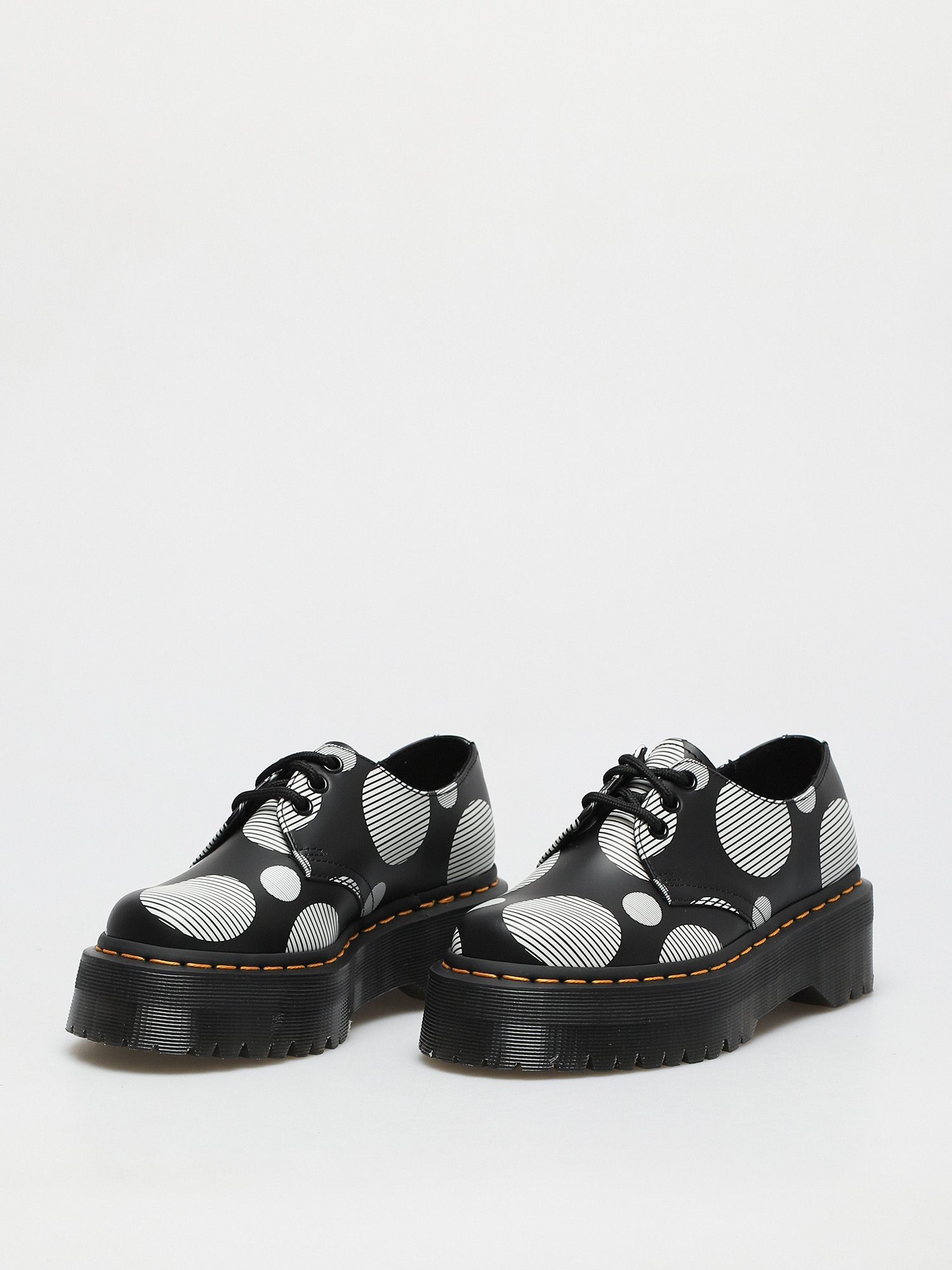 Dr. Martens 1461 Quad Shoes Wmn (smooth black polka dot)