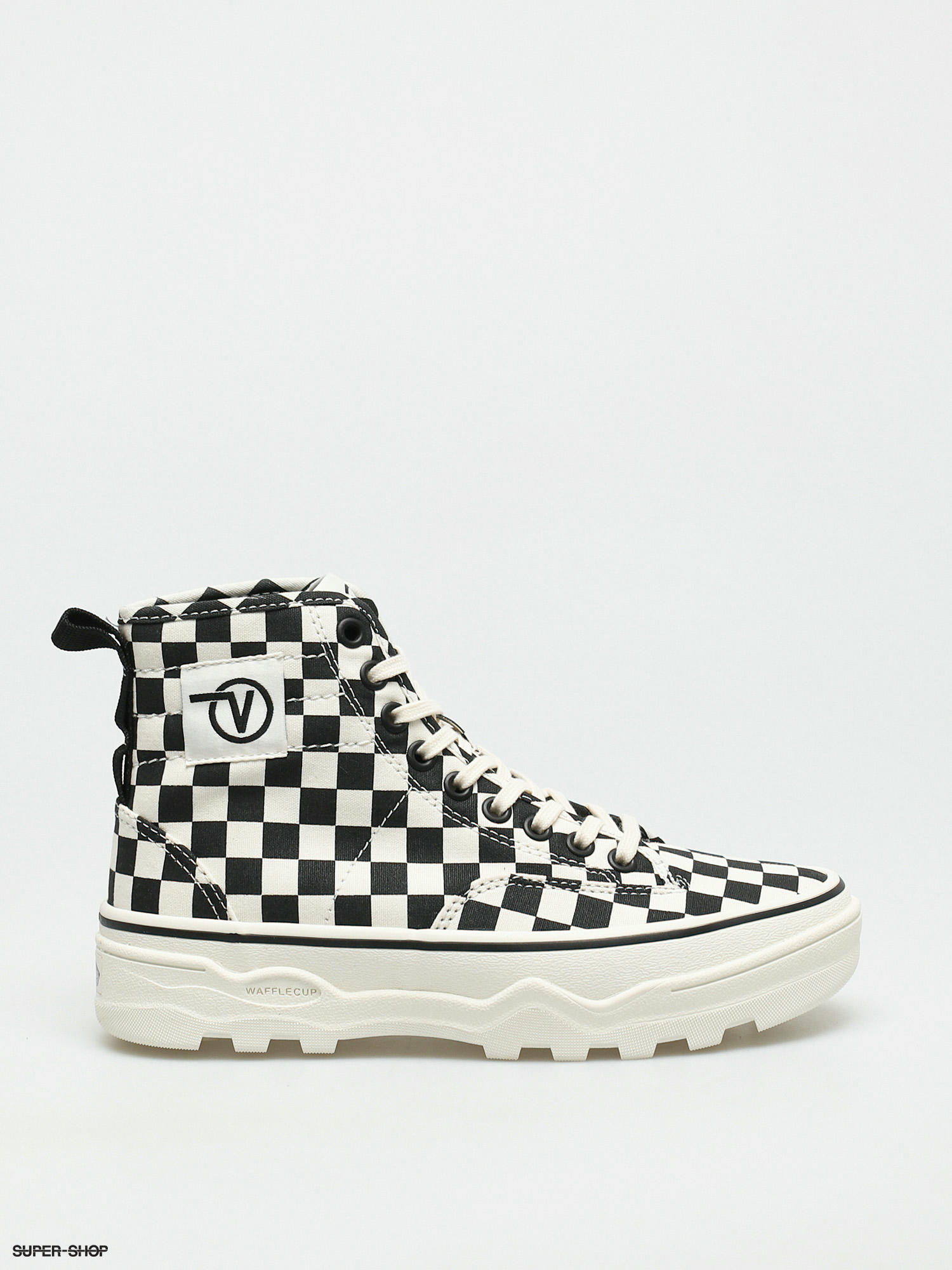 vans canvas sentry wc checkerboard