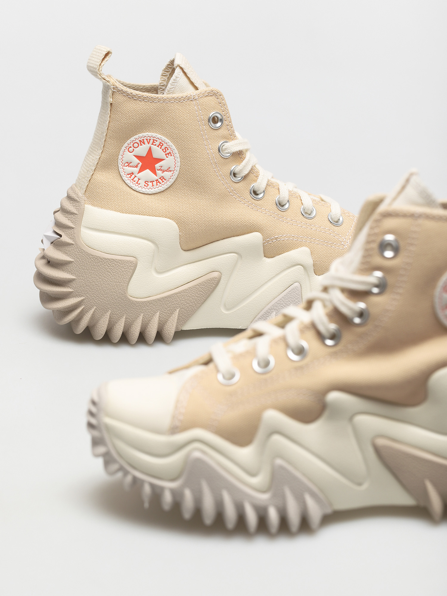 Converse Run Star Motion Shoes (brown/cream)