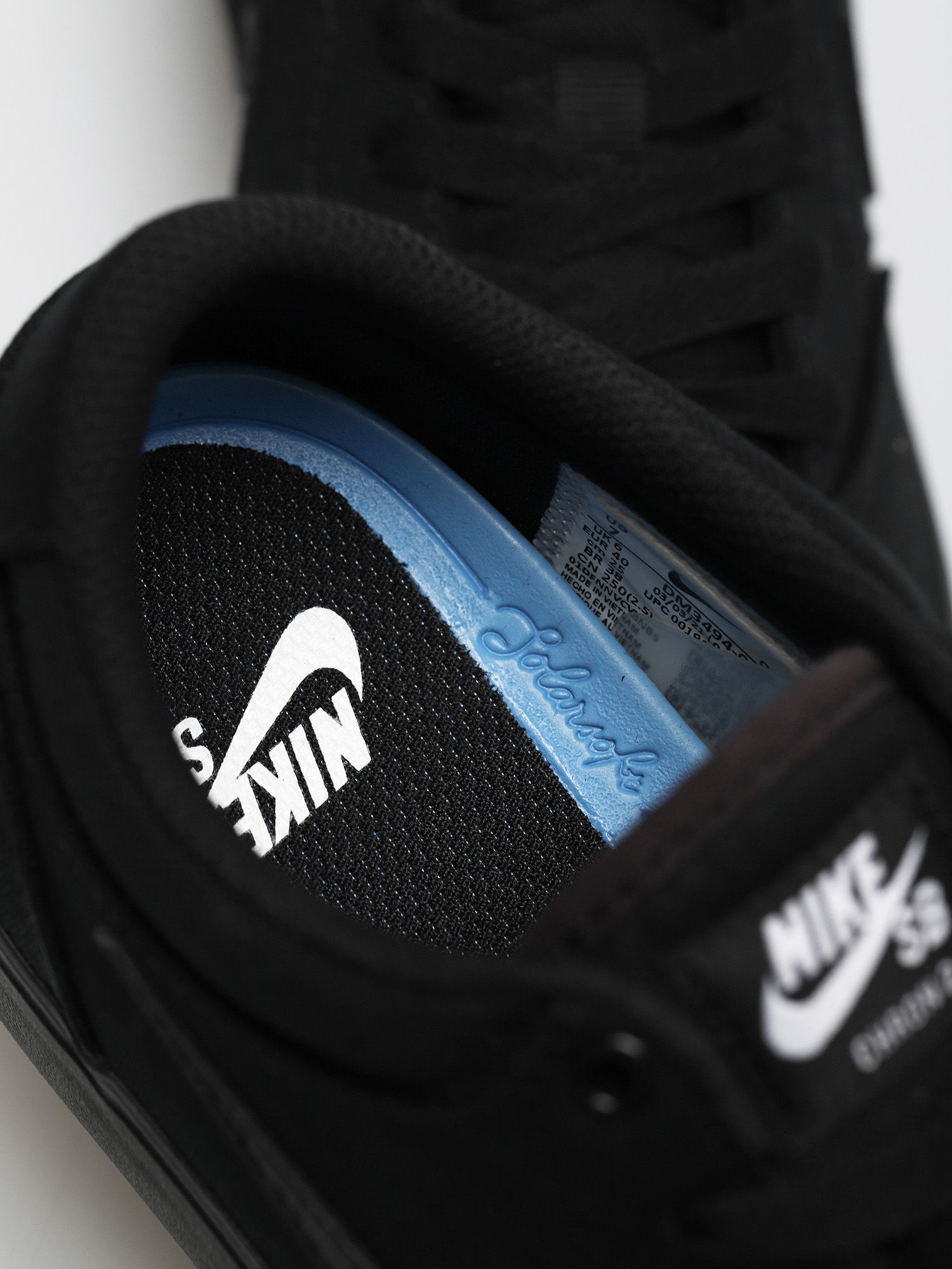 Nike SB Chron 2 Canvas Shoes (black/black black)