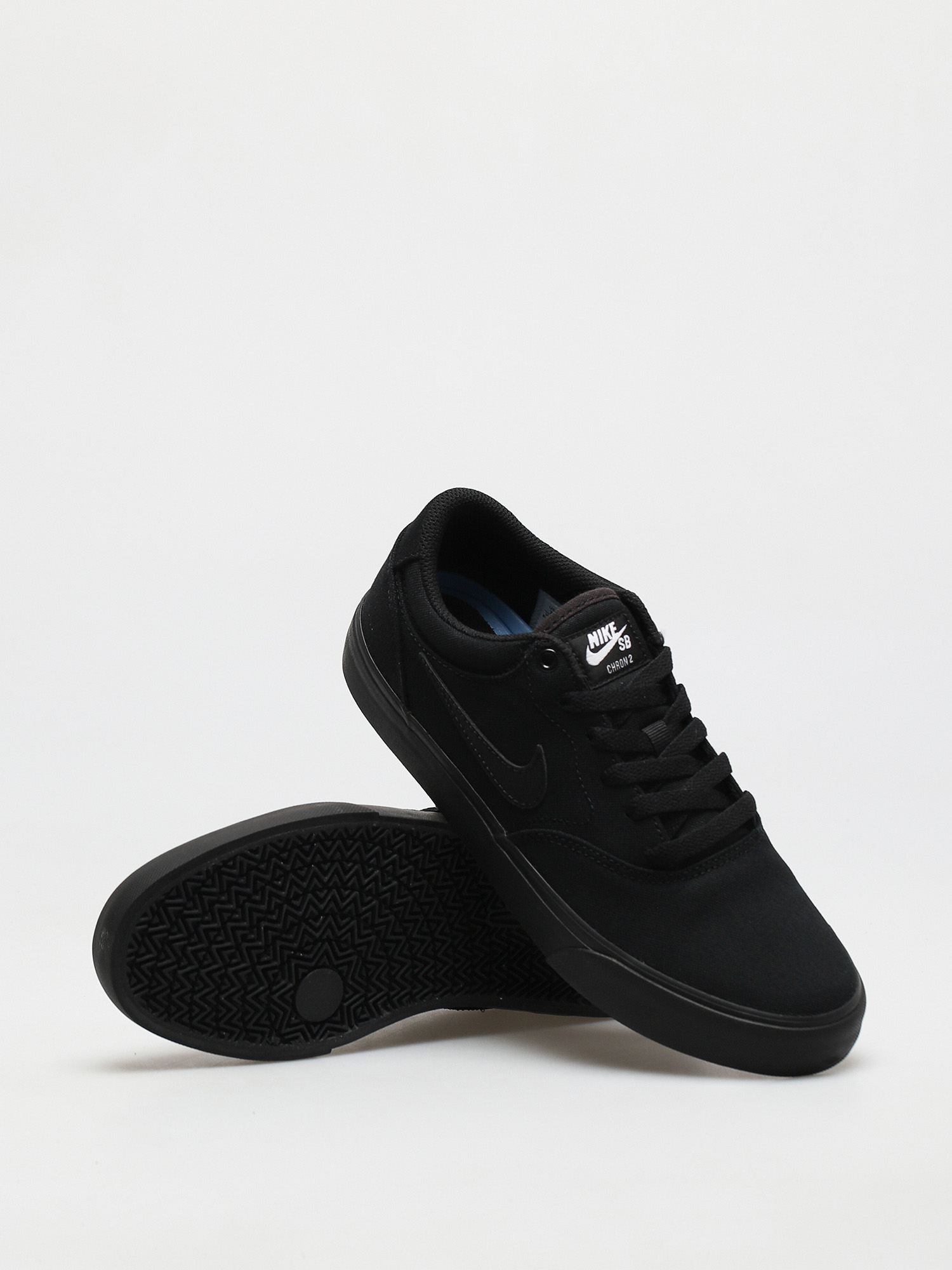 Nike SB Chron 2 Canvas Schuhe (black/black black)