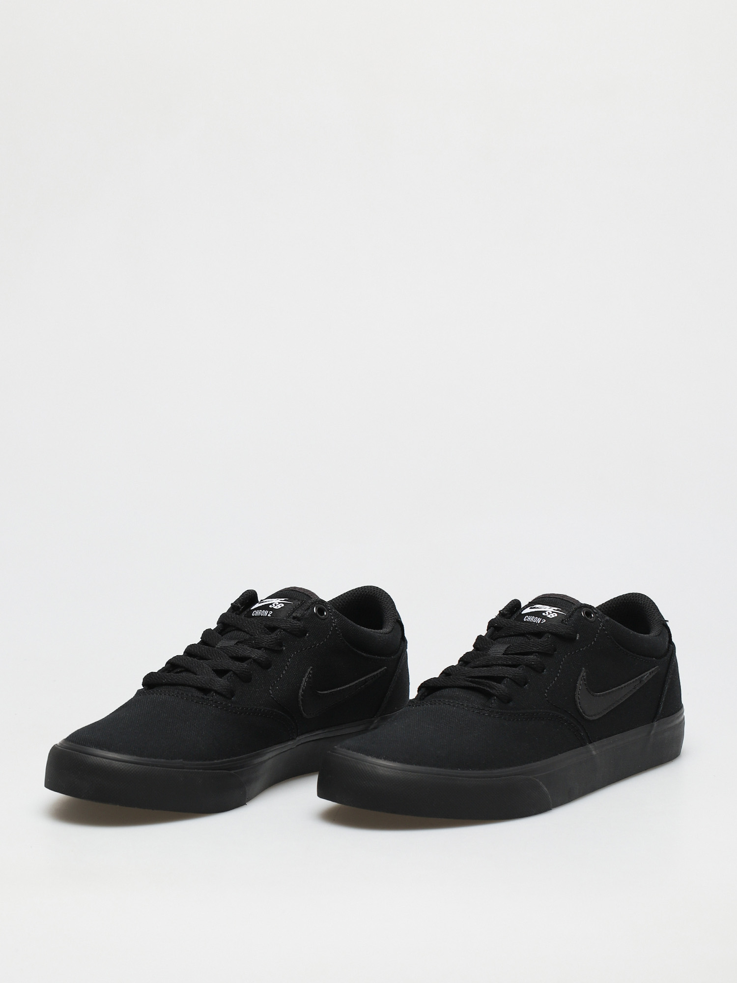 Nike SB Chron 2 Canvas Shoes (black/black black)