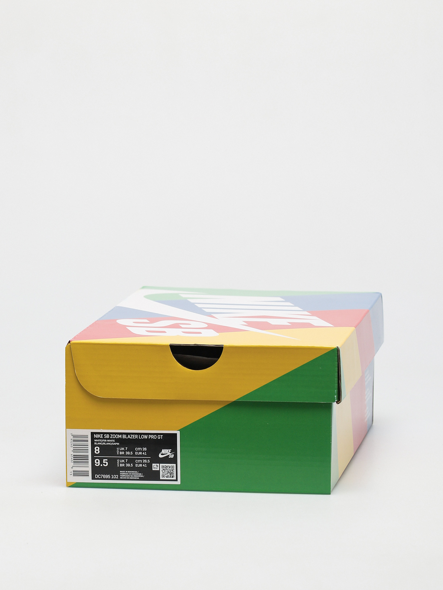 Nike SB Zoom Blazer Low Pro GT Shoes (white/fir white gum light brown)