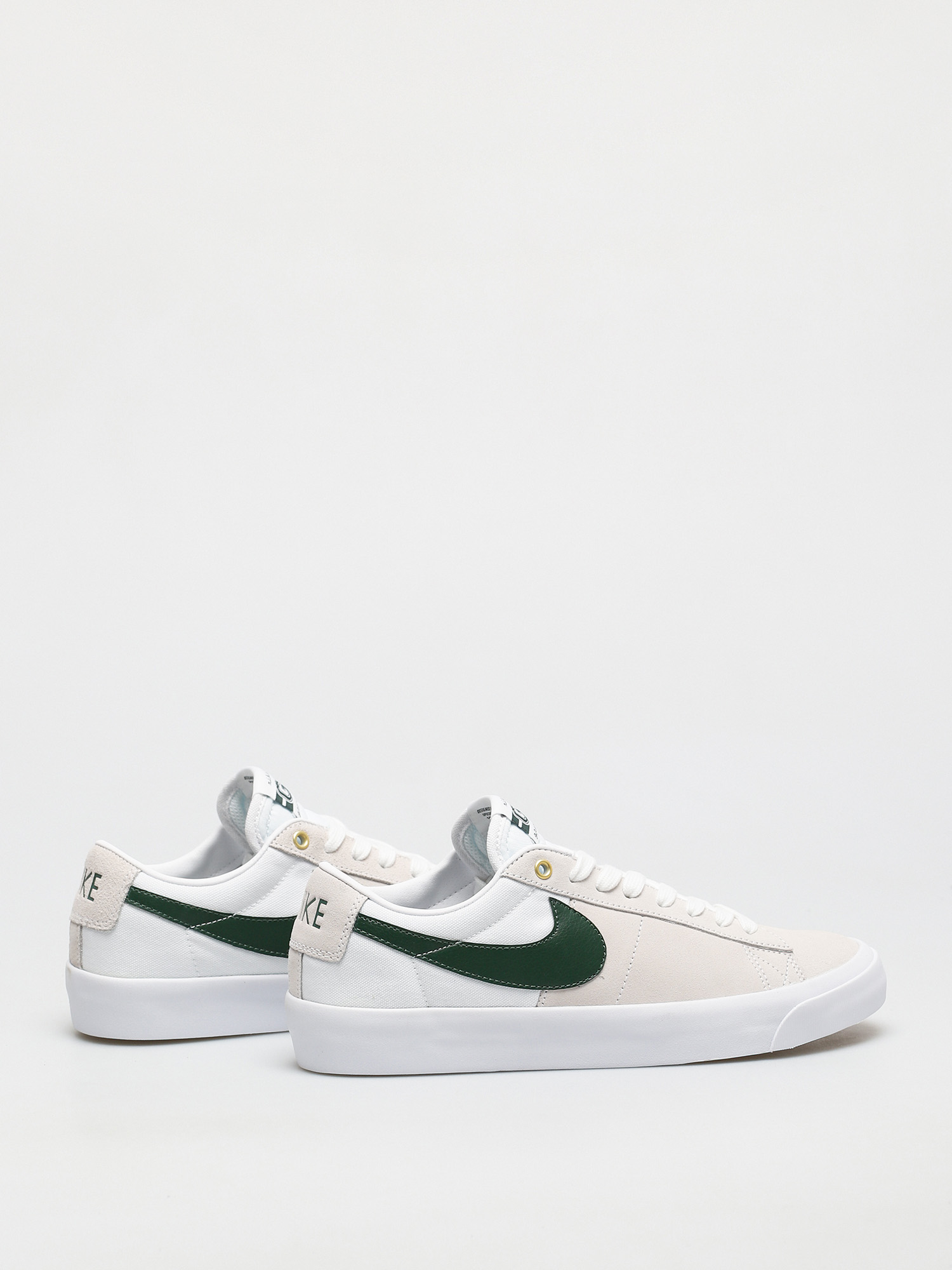 Nike SB Zoom Blazer Low Pro GT Shoes (white/fir white gum light brown)