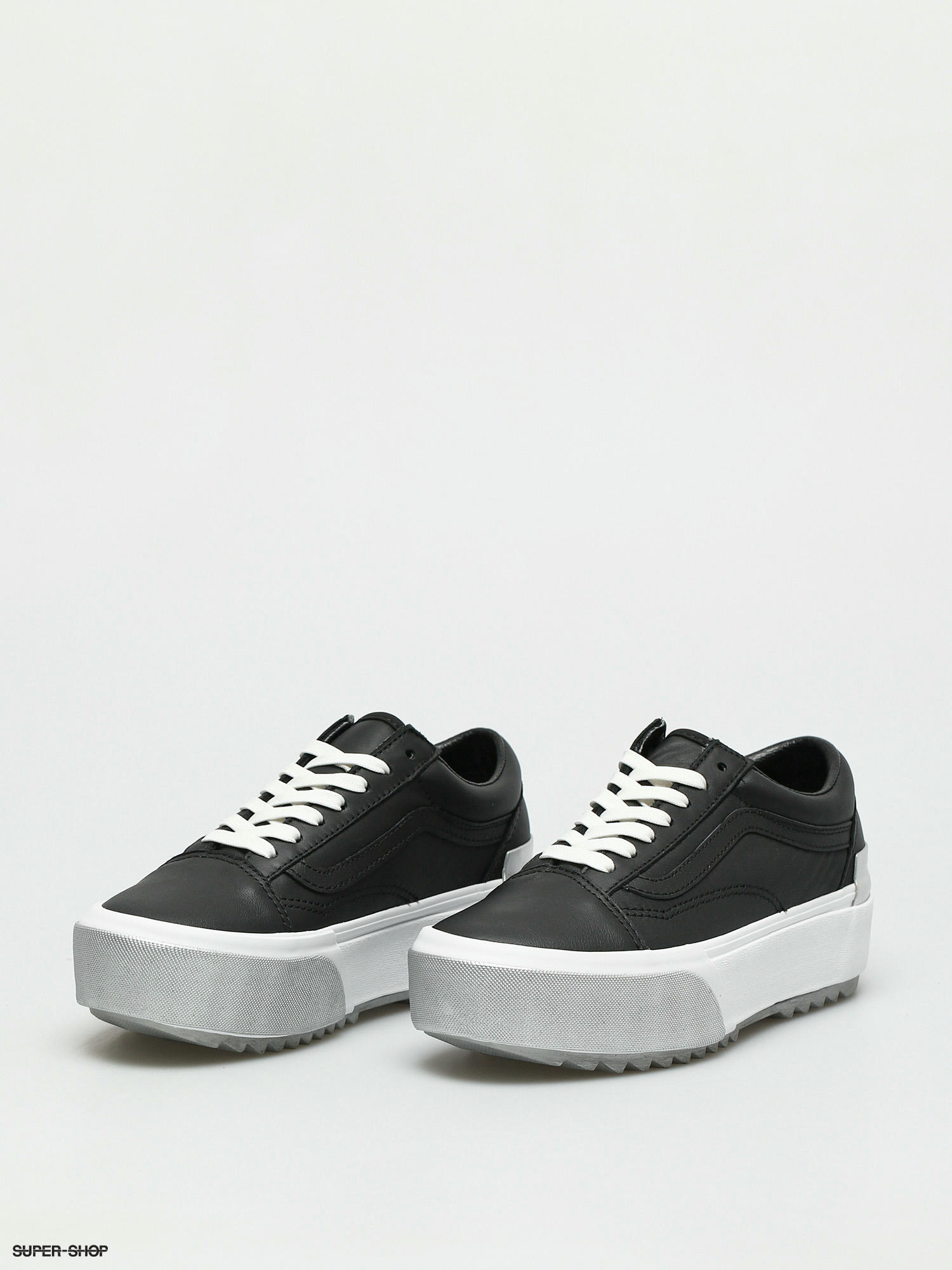 vans old skool stacked negras