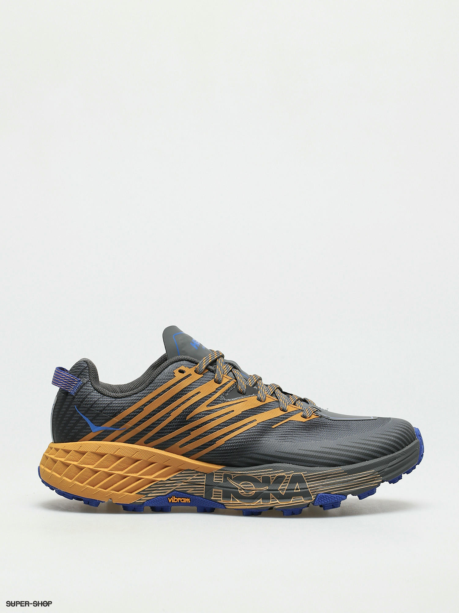 Hoka One One Speedgoat 4 Shoes (castlerock/golden yellow)