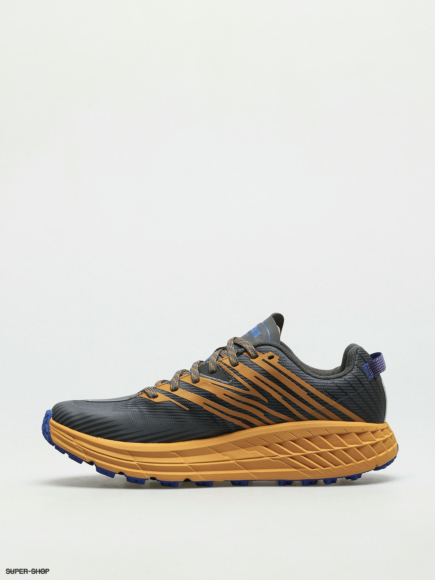 Hoka One One Speedgoat 4 Shoes (castlerock/golden yellow)