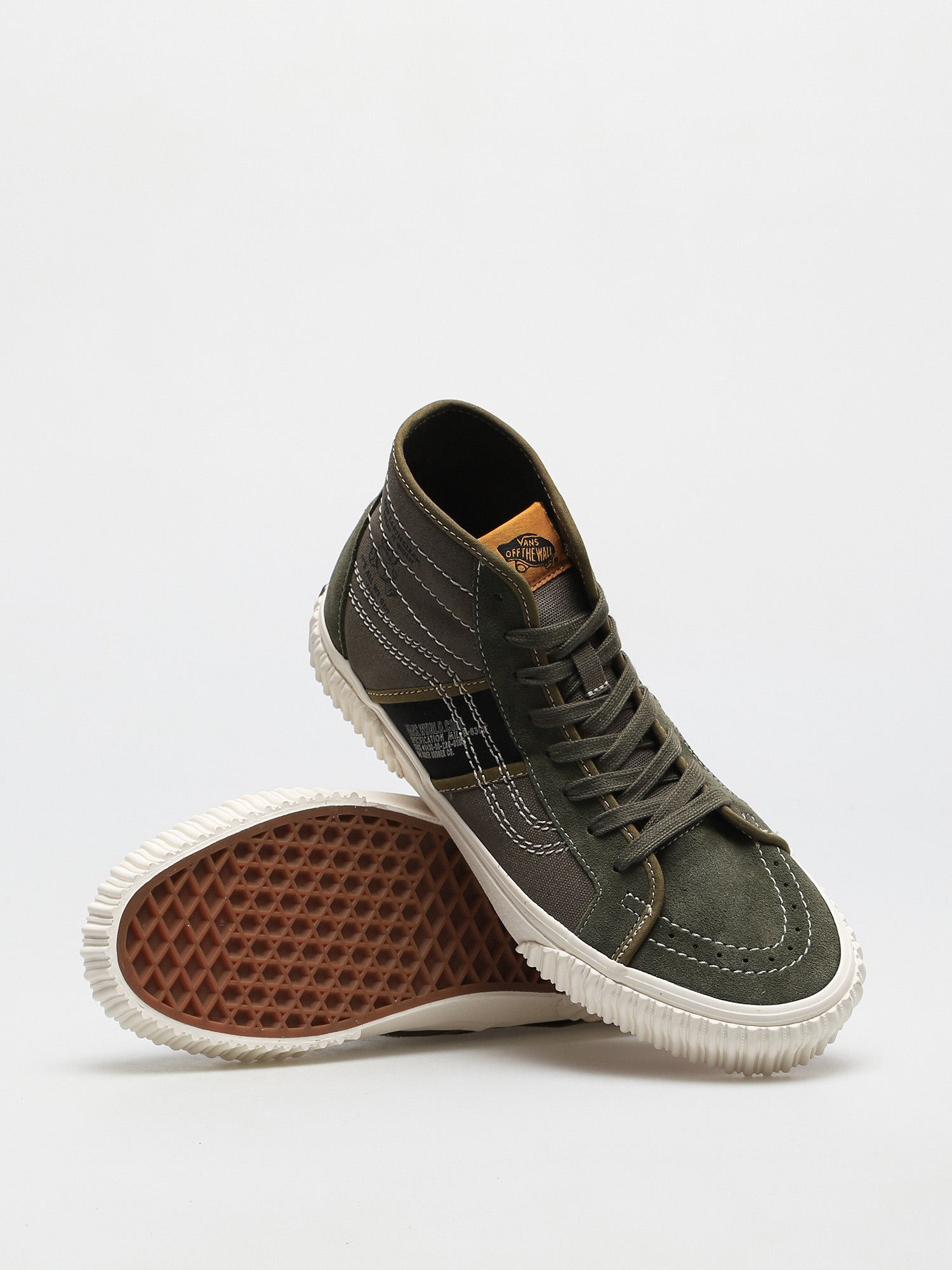 Vans Sk8 Hi Gym Issue Shoes (vans world code/grplfblk)