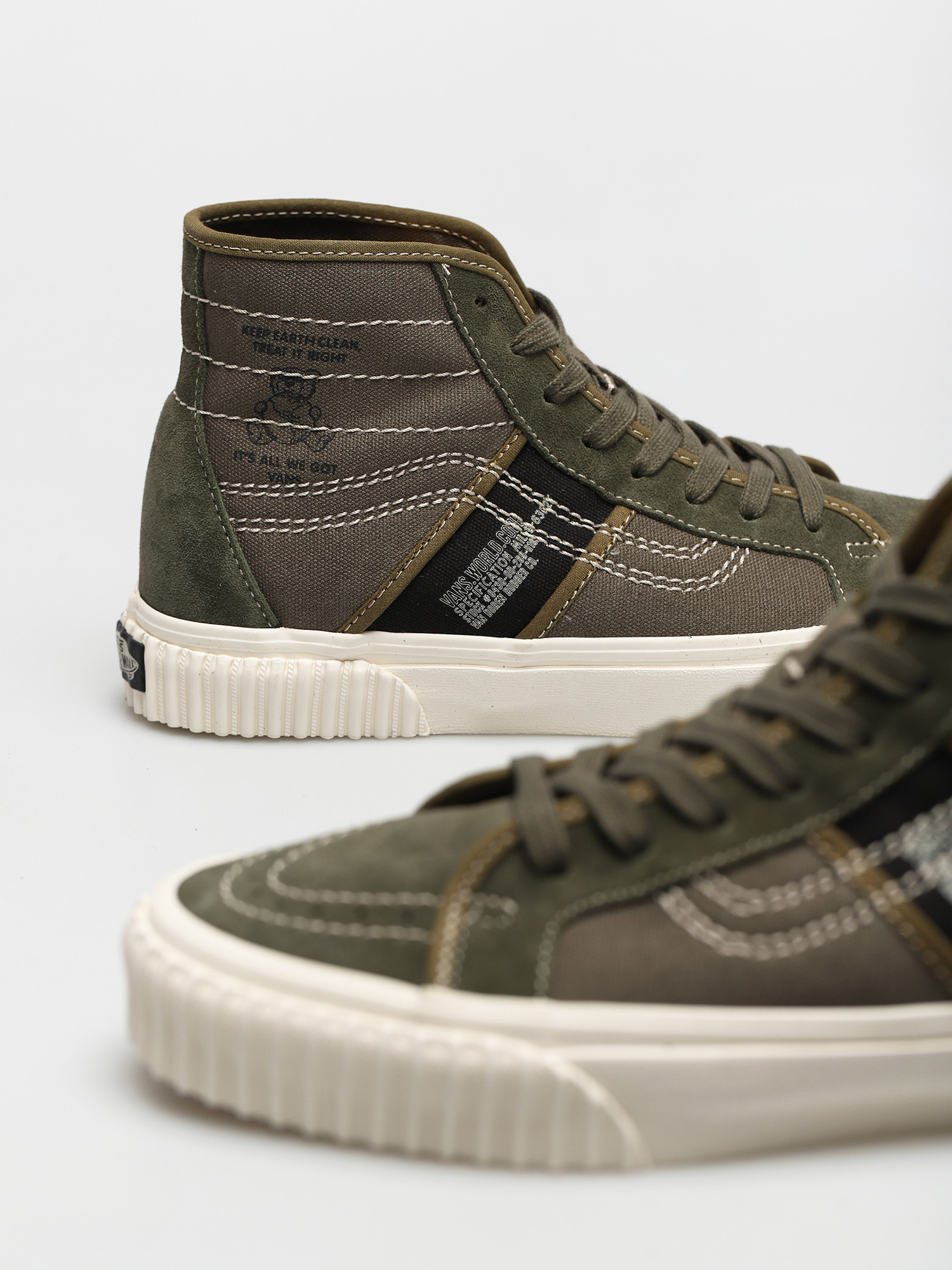 Vans Sk8 Hi Gym Issue Shoes (vans world code/grplfblk)