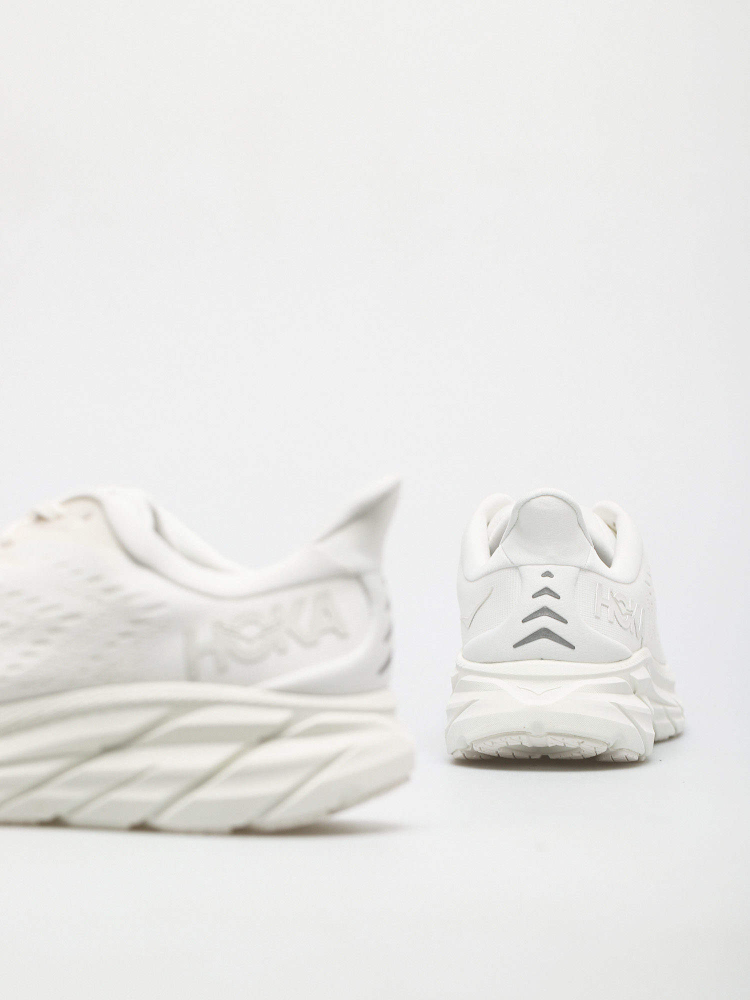 Hoka One One Clifton 8 Schuhe (white/white)