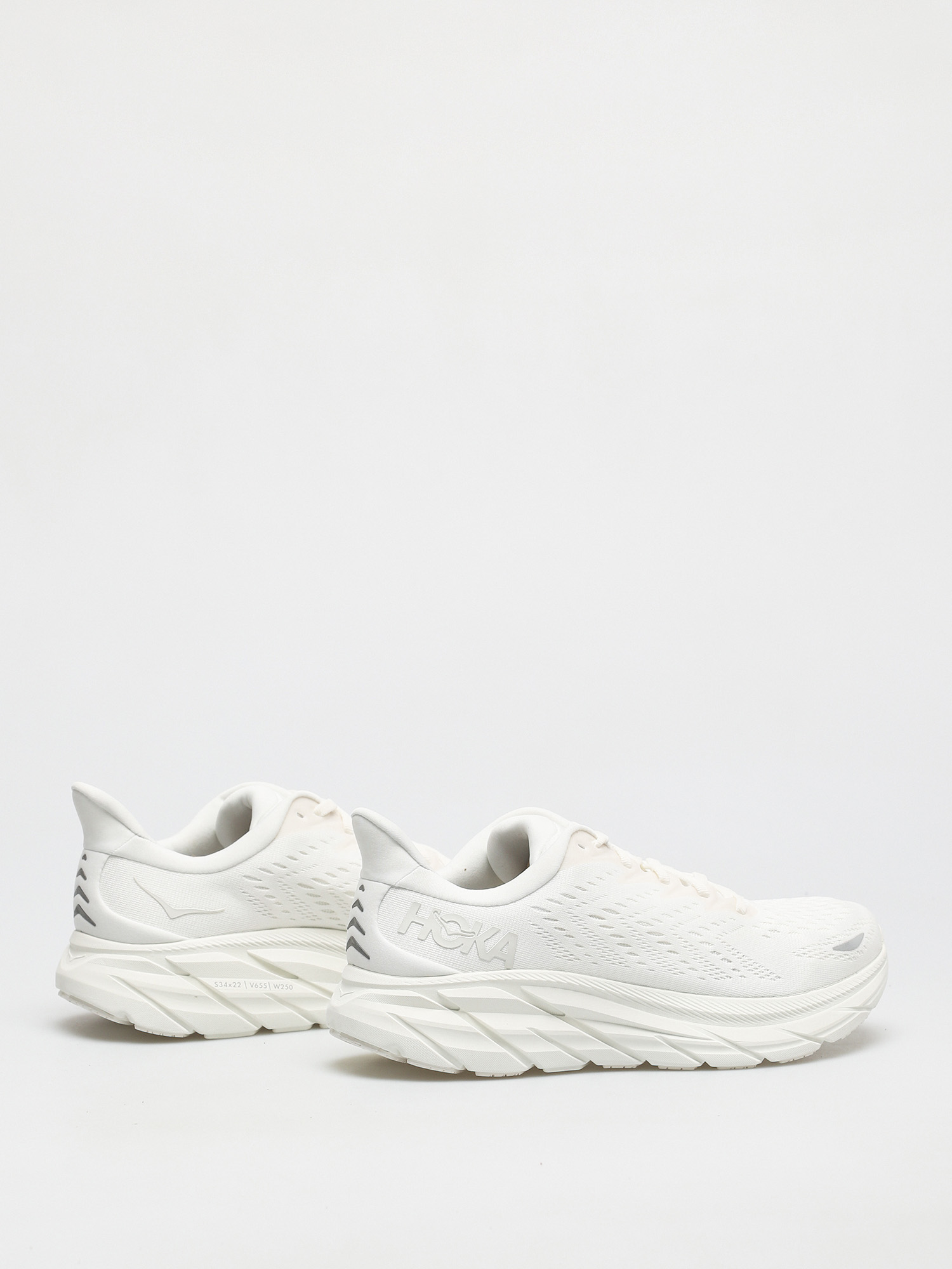 Hoka One One Clifton 8 Schuhe (white/white)