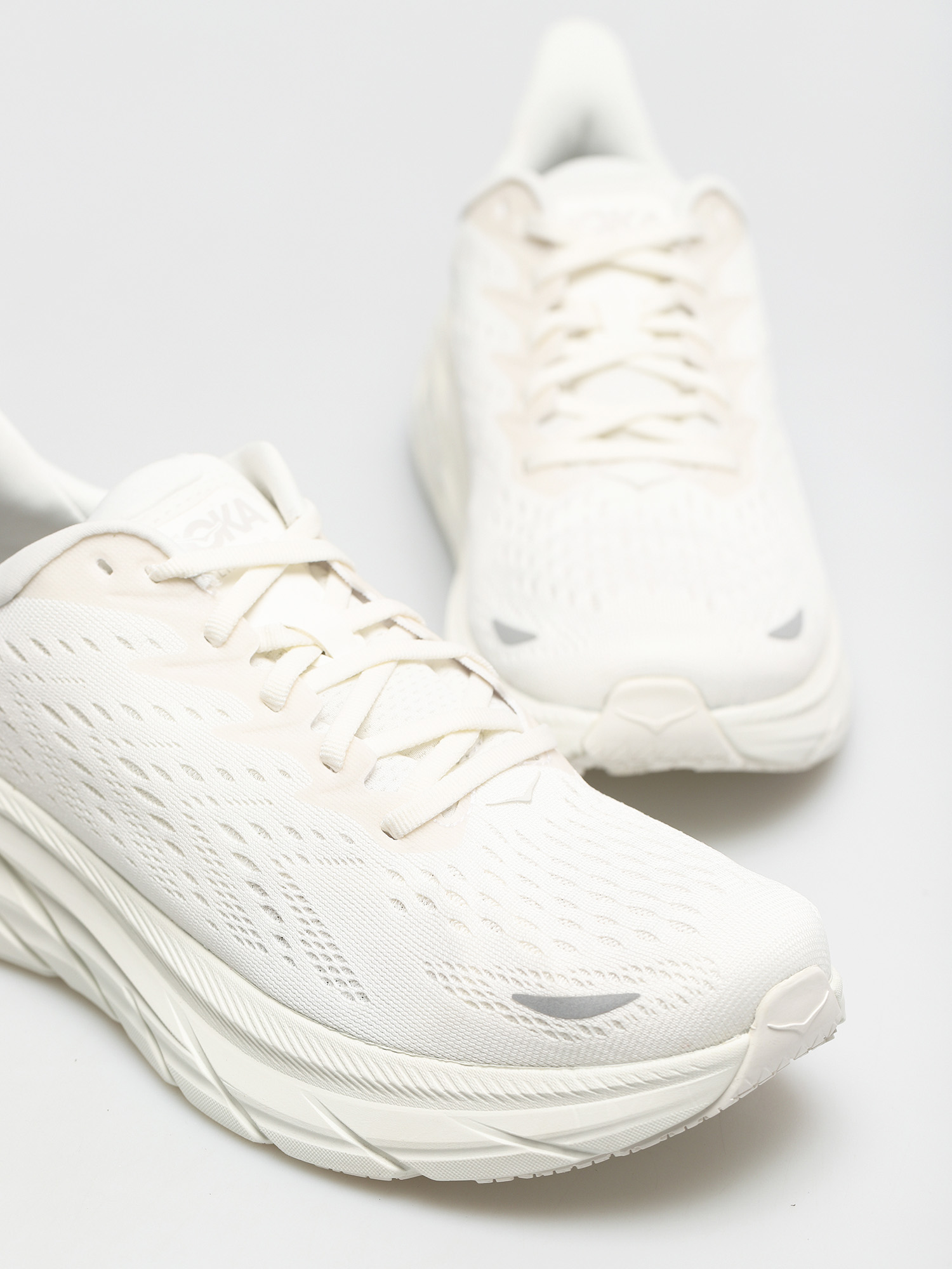 Hoka One One Clifton 8 Schuhe (white/white)