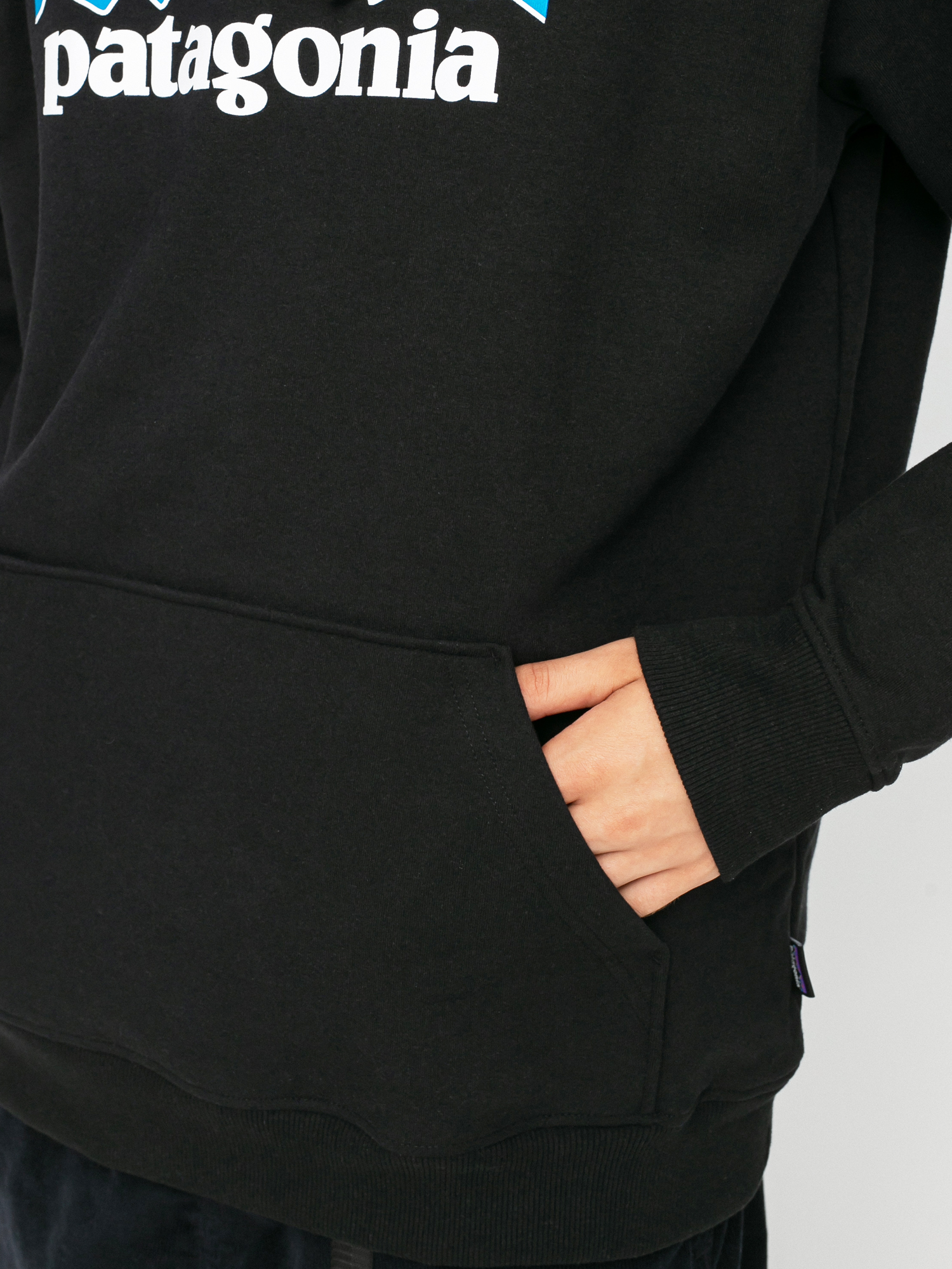 Patagonia p6 logo hoodie Outlet
