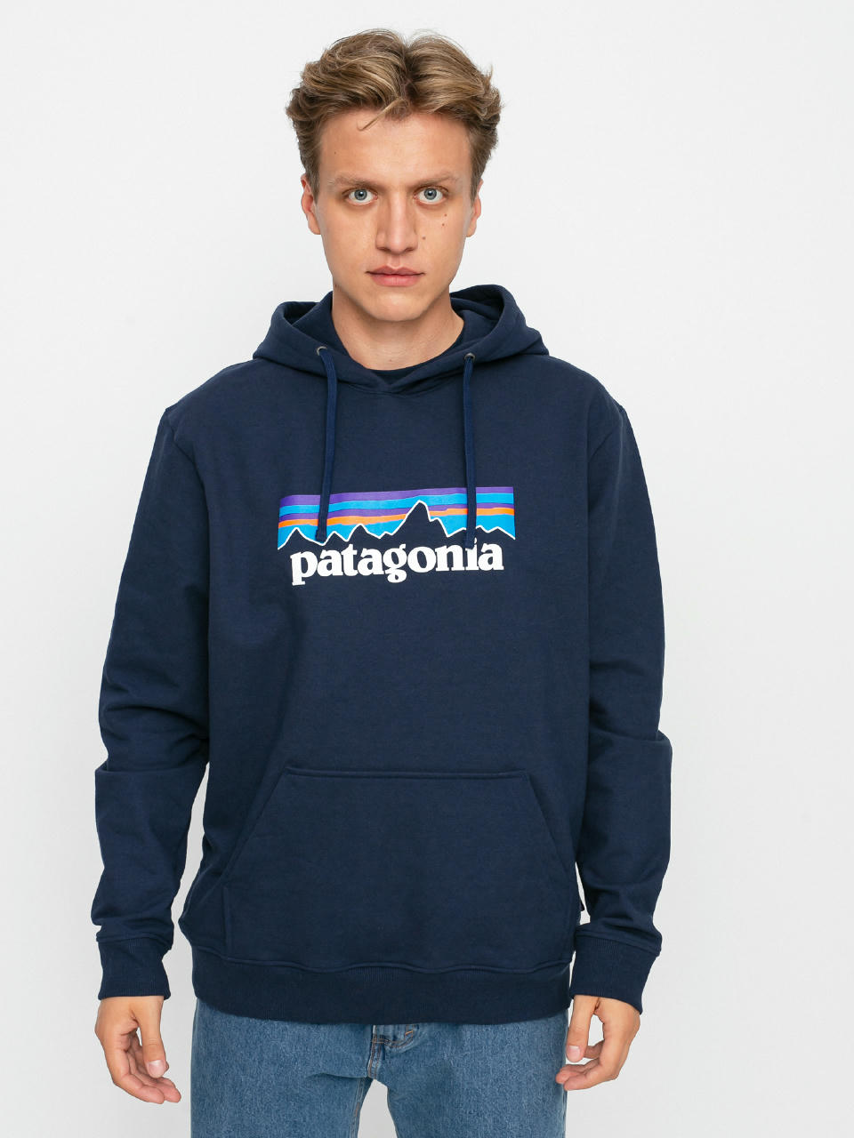 Patagonia P6 Logo Uprisal HD Hoodie (classic navy)