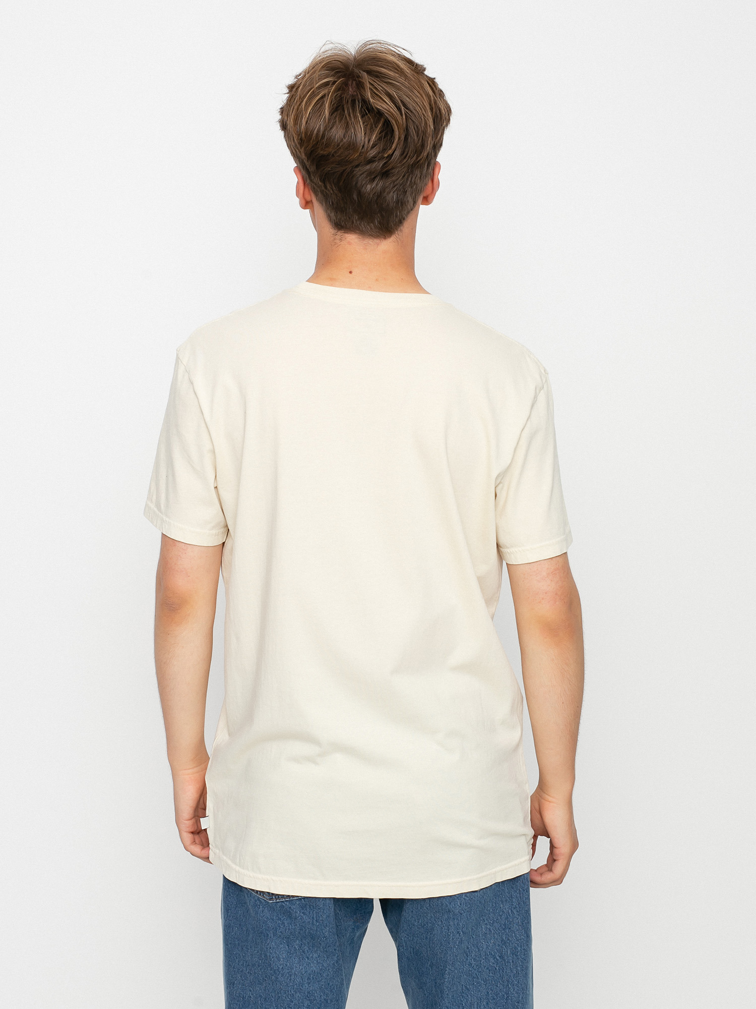 Quiksilver Basic Bubble Embroidery T-Shirt (oatmeal)