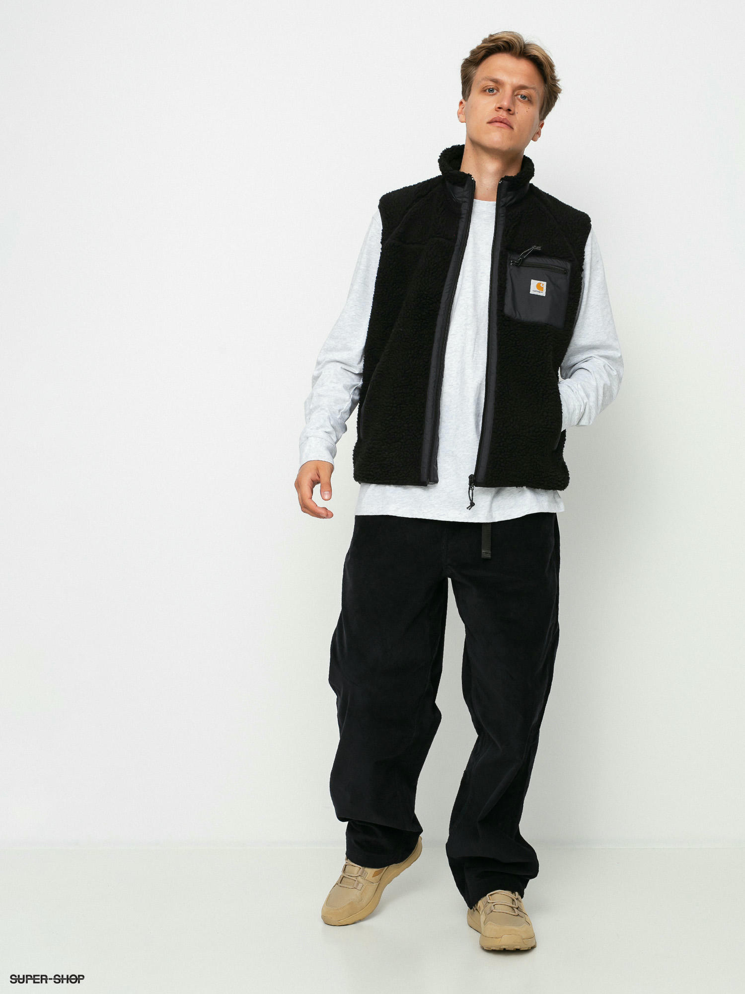 Carhartt WIP Prentis Liner Vest (black/black)