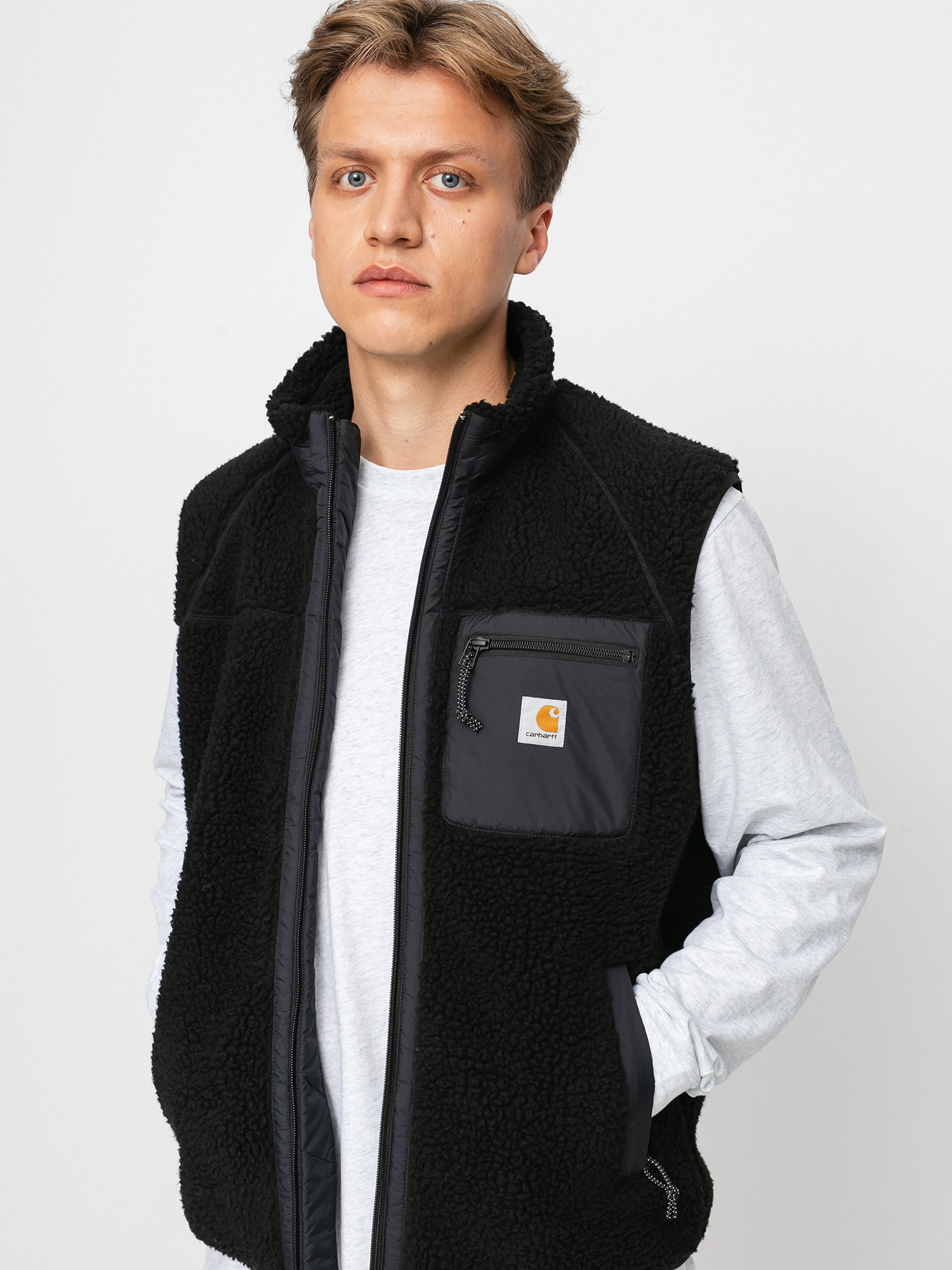 Carhartt WIP Prentis Liner Weste (black/black)