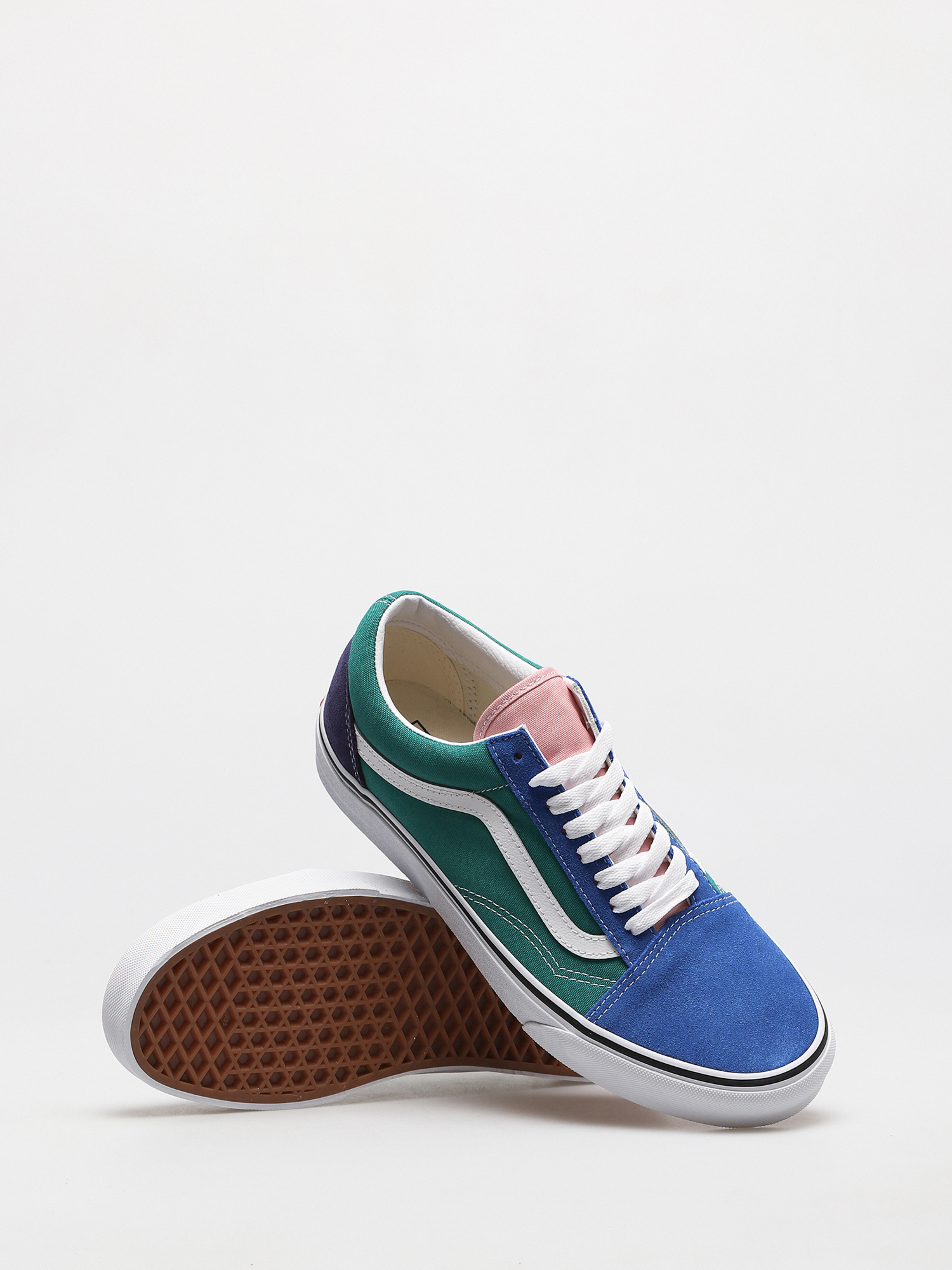 Vans Old Skool Shoes (retro court/multi/tr wht)