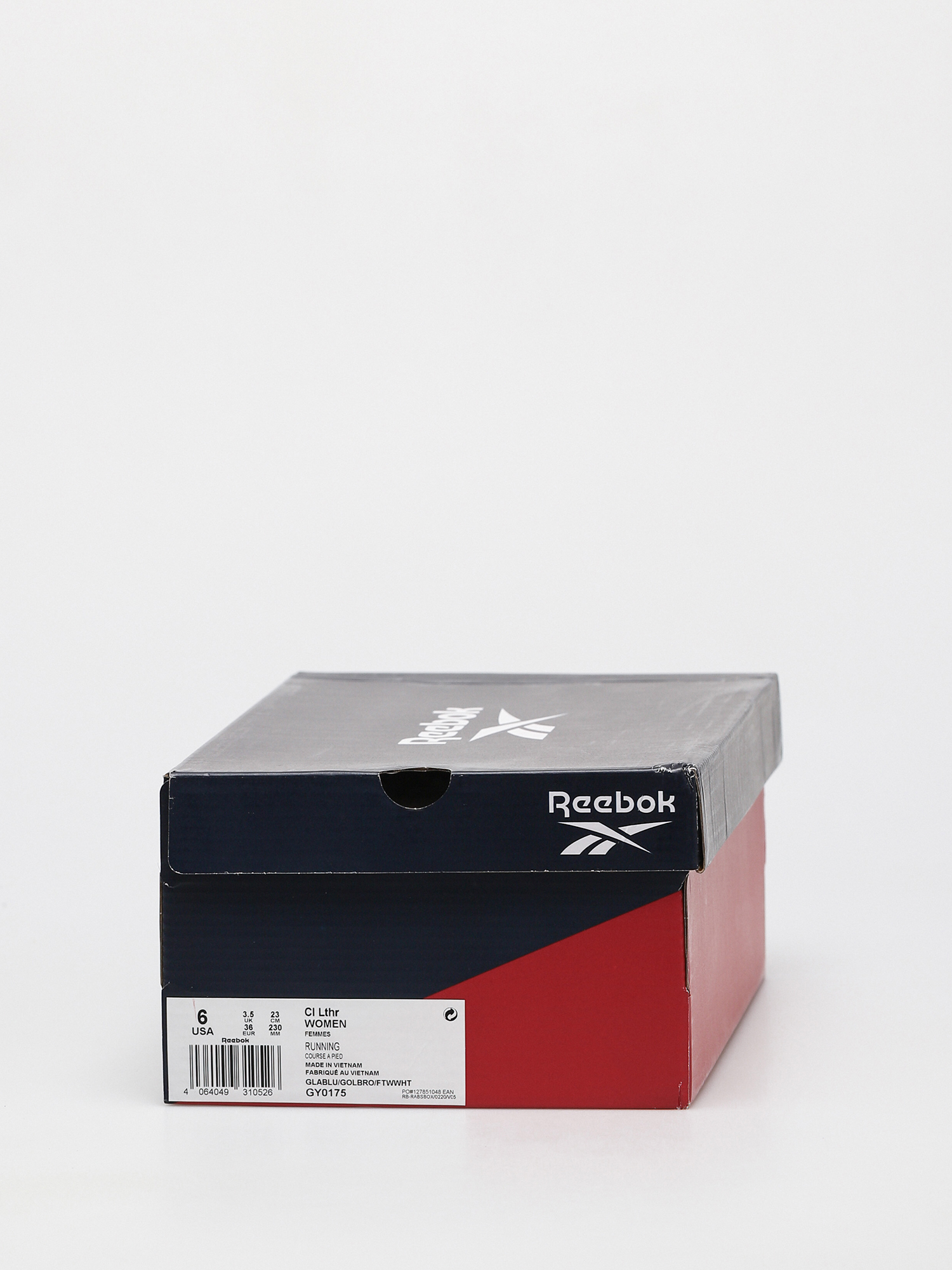 Reebok Cl Lthr Shoes Wmn (glablu/golbro/ftwwht)