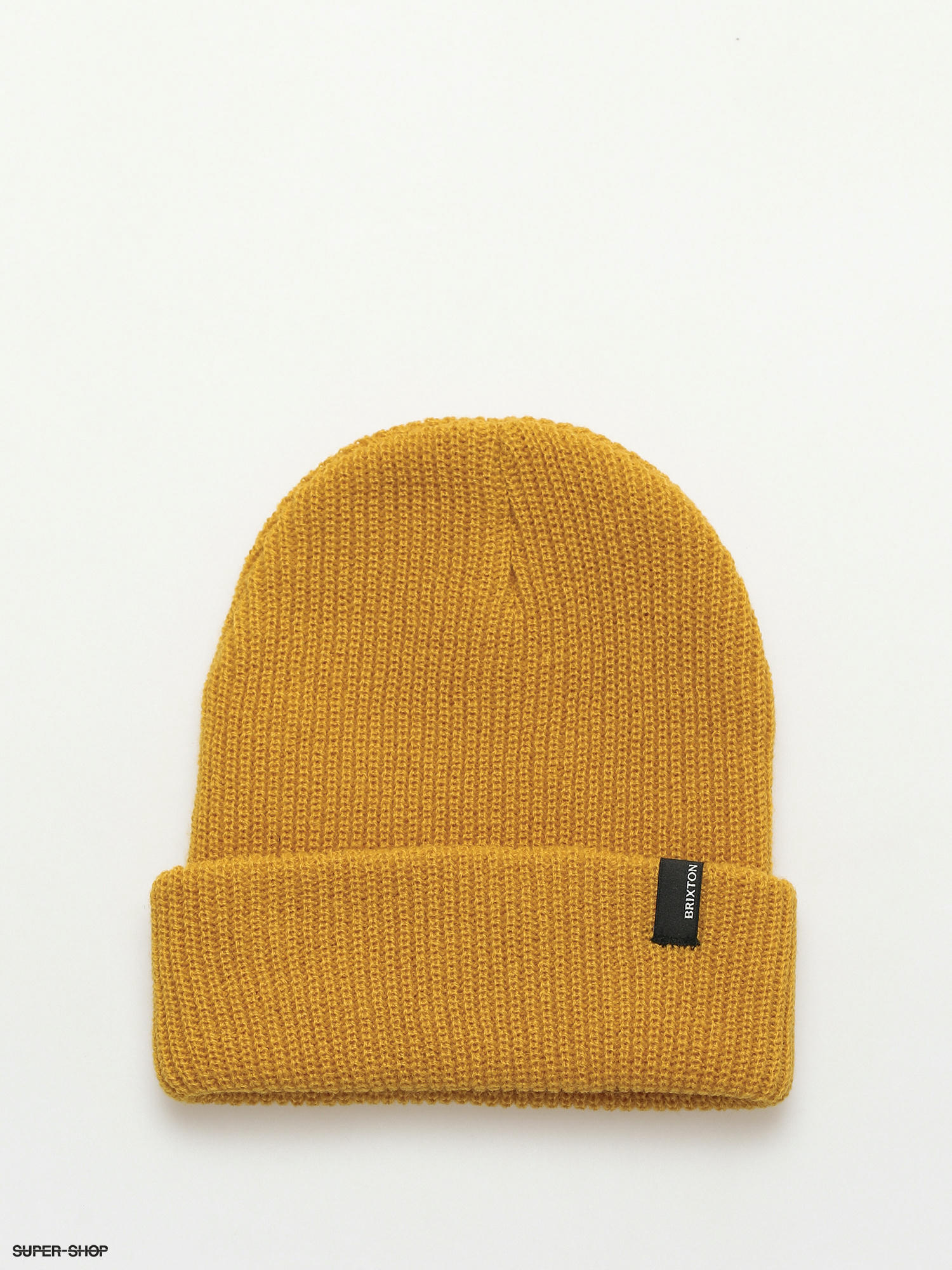 brixton heist beanie mustard